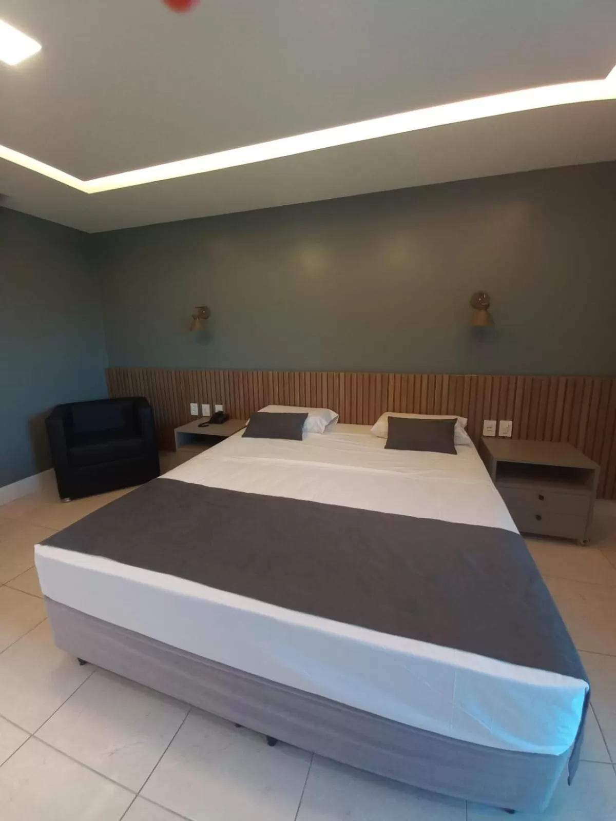 Bed in Hotel Adventure São Luís