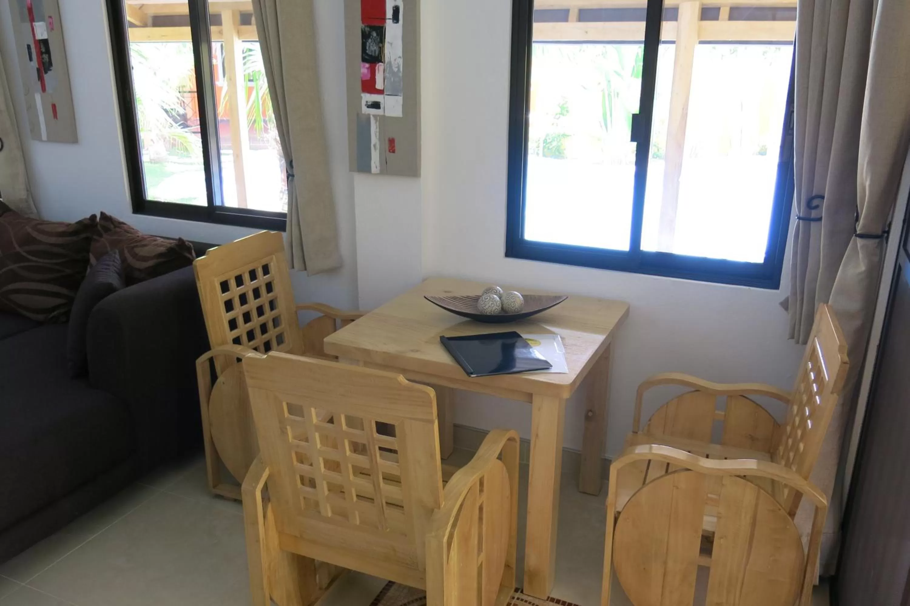 Seating area in Alona's Coral Garden Resort (Adult-Only)