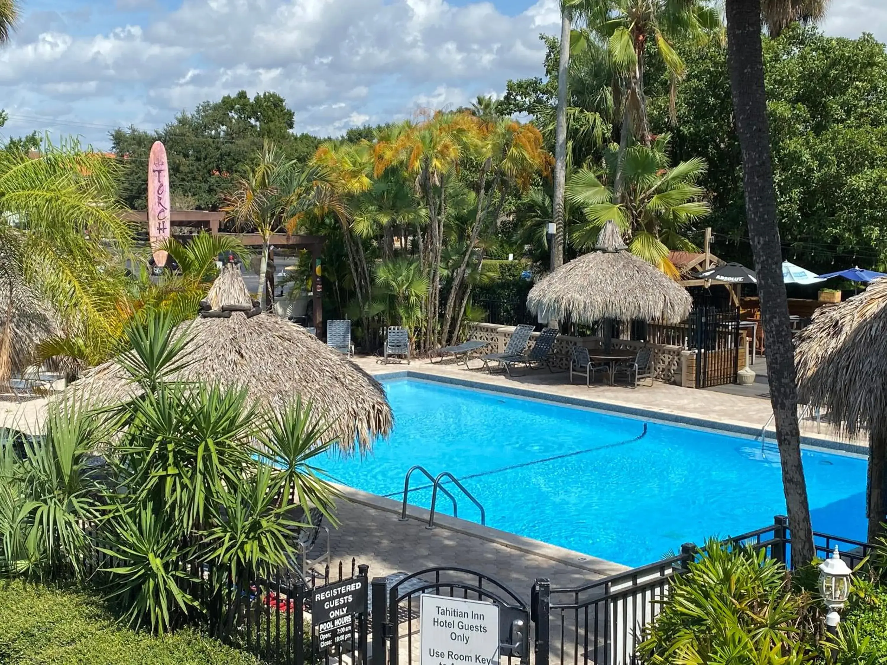 Swimming Pool in Tahitian Inn Boutique Hotel Tampa