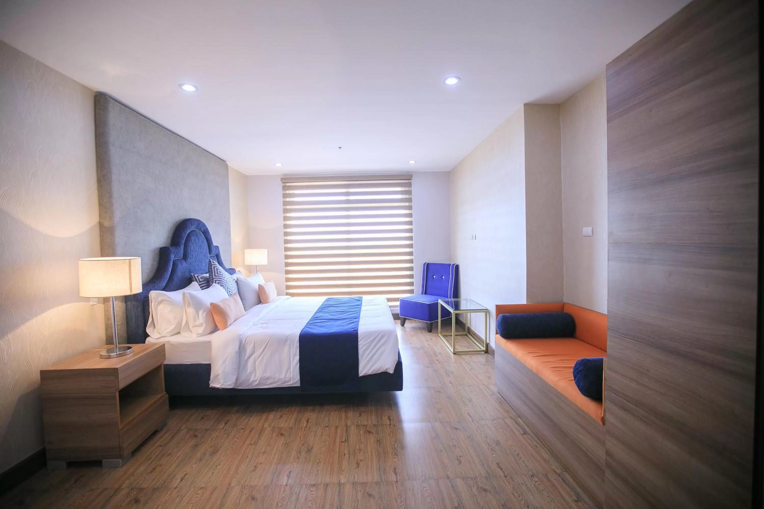 Bed in La Maja Rica Hotel