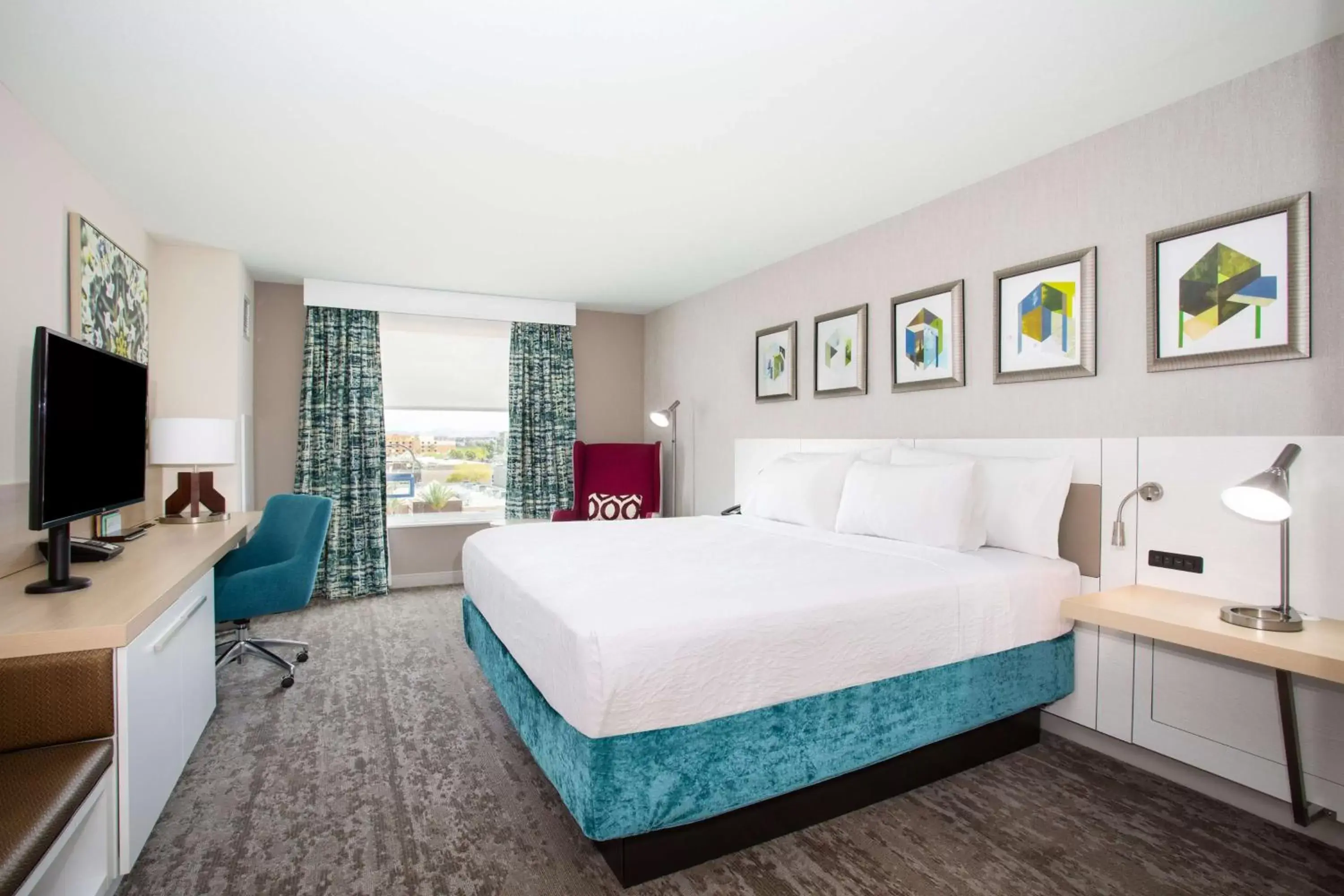 Bedroom in Hilton Garden Inn Las Vegas City Center