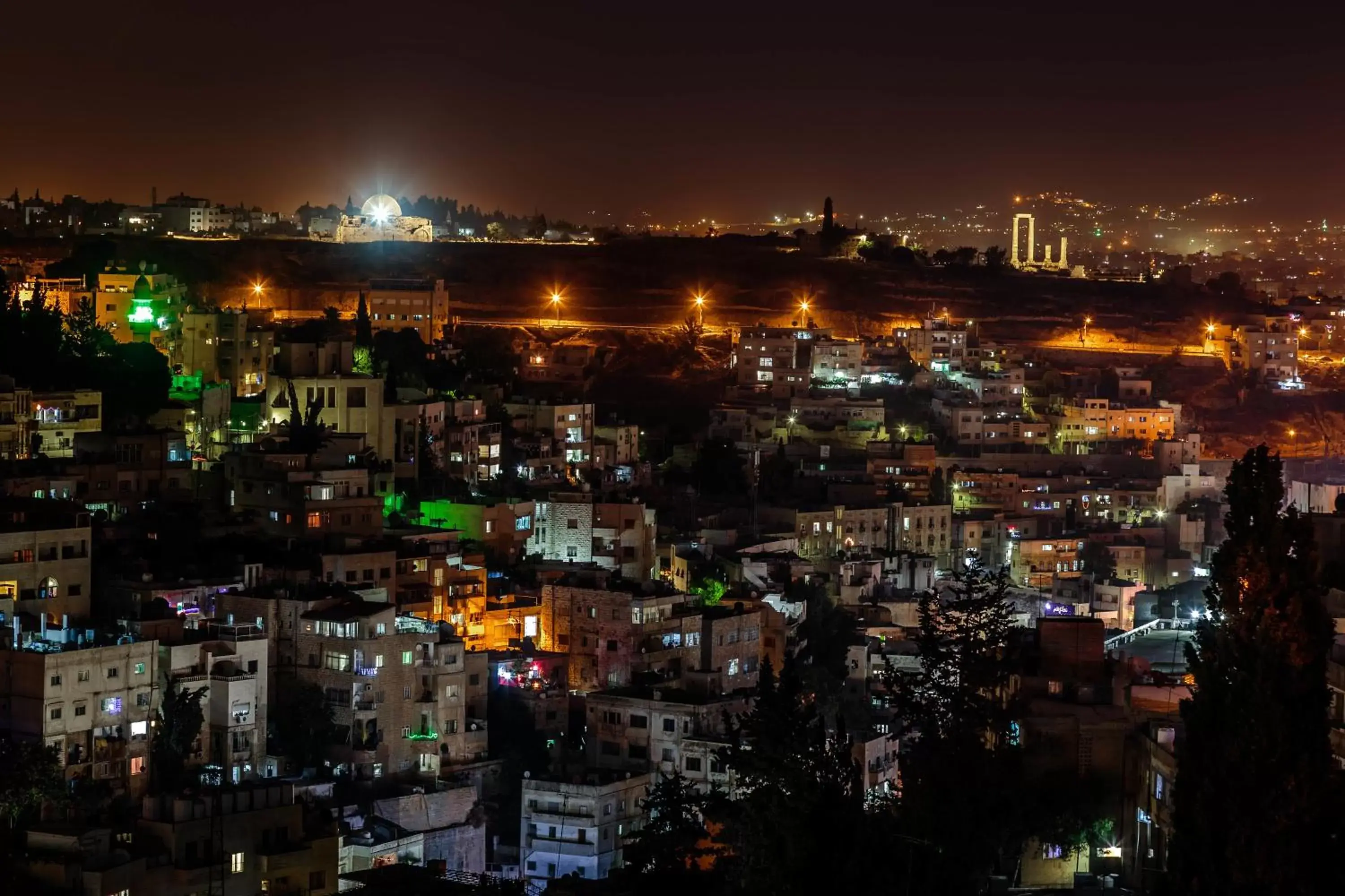 Nearby landmark, Bird's-eye View in Antika Amman Hotel