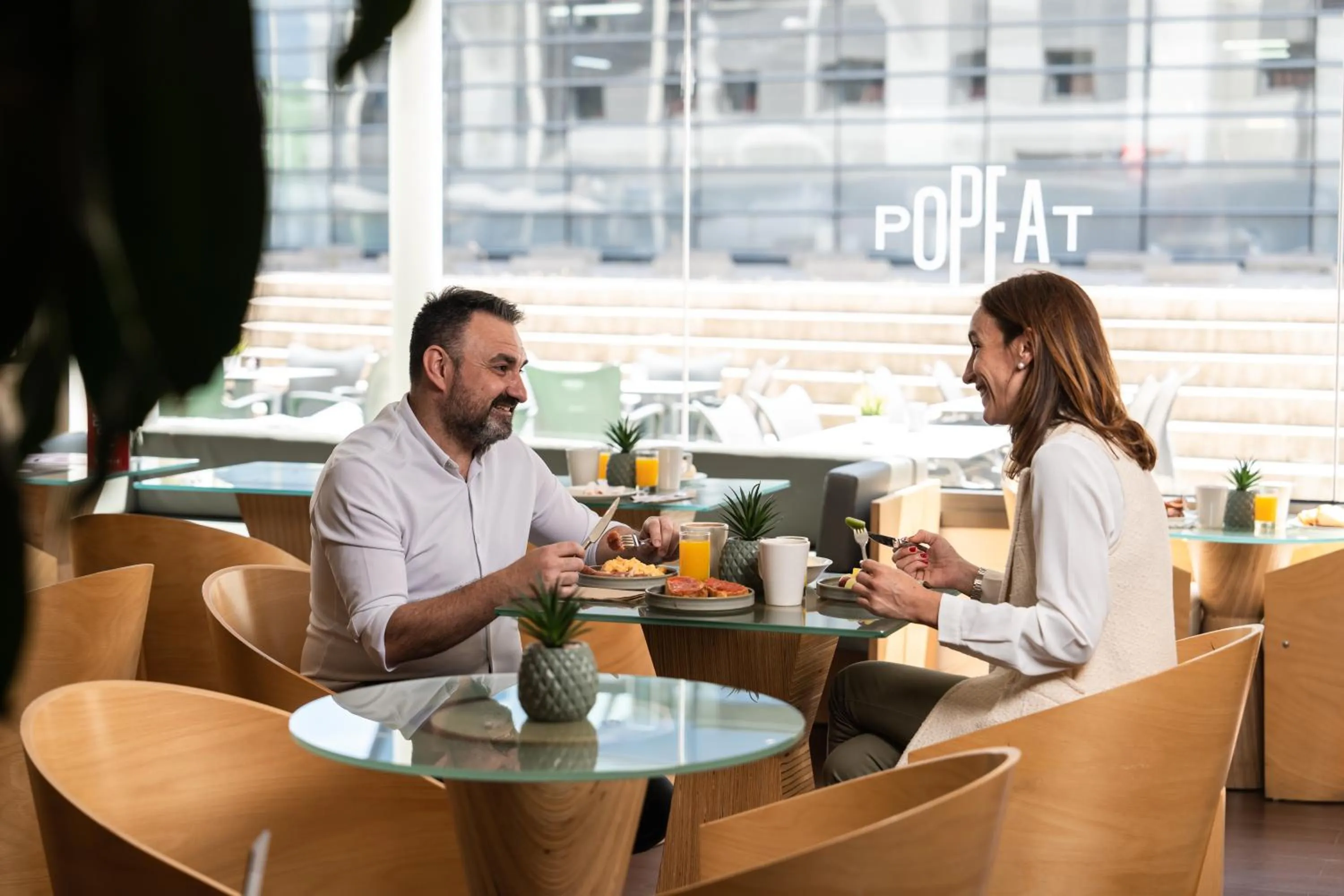 Buffet breakfast in Ibis Madrid Alcobendas