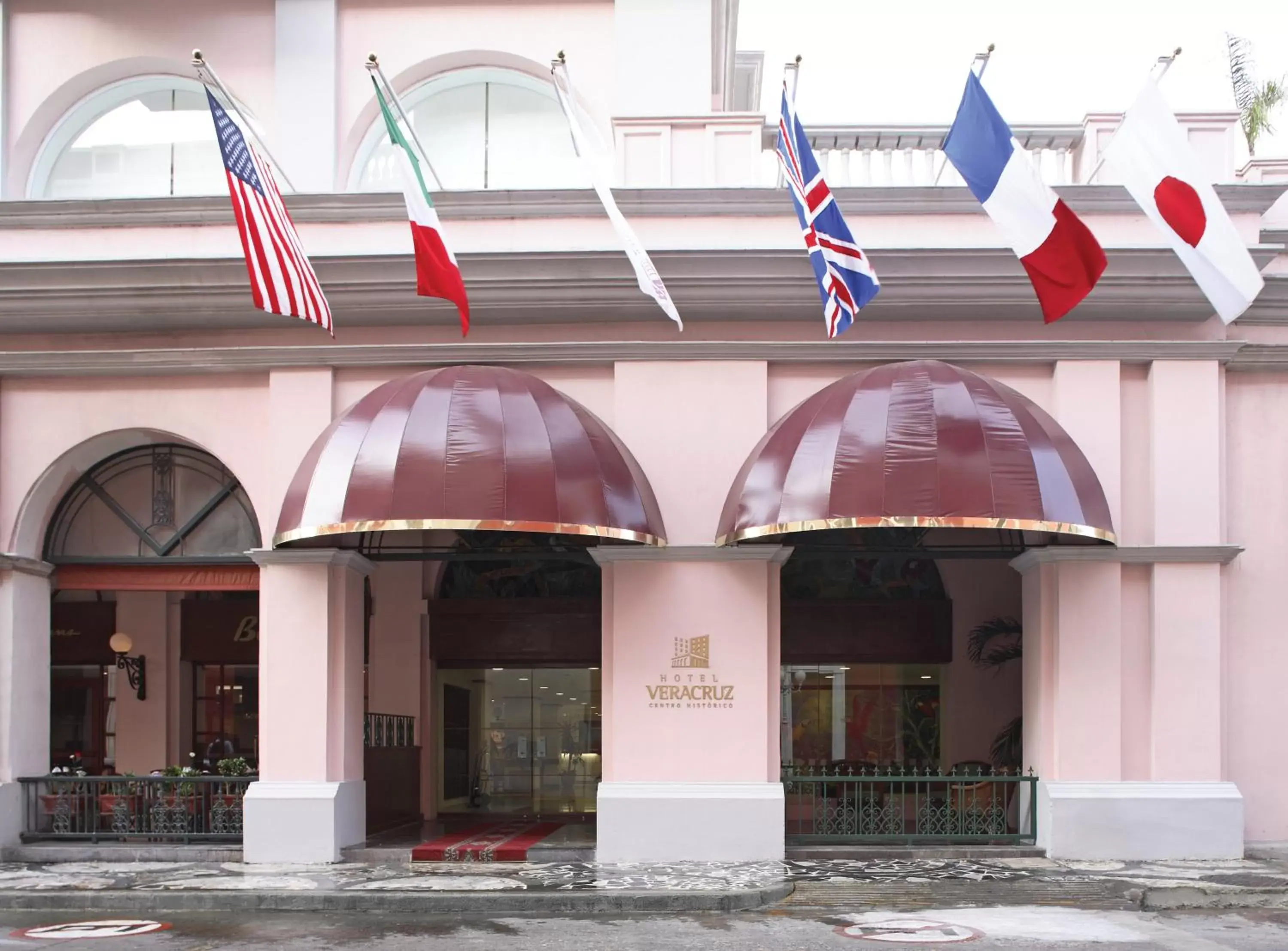 Facade/entrance in Hotel Veracruz Centro Histórico