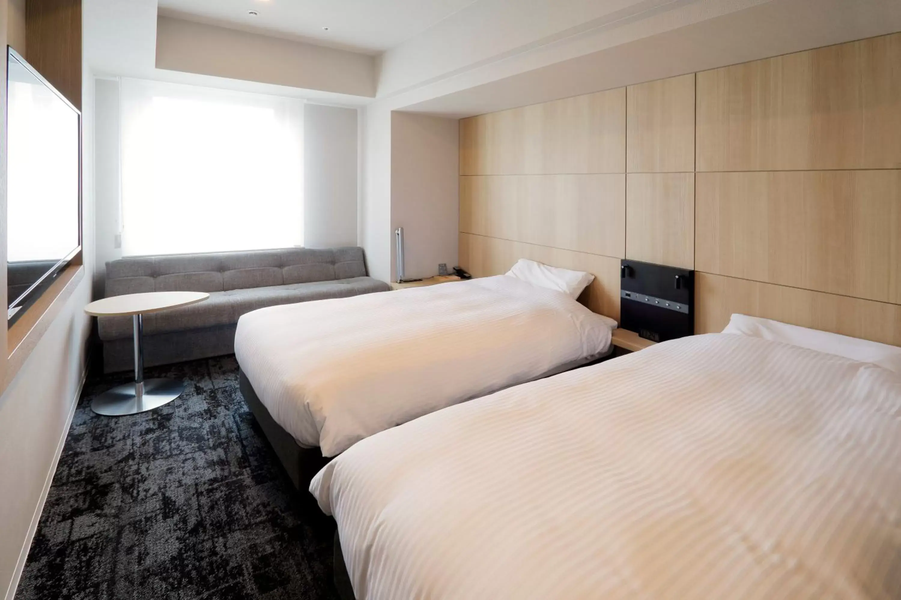 Photo of the whole room, Bed in JR Inn Sapporo Kita 2 Jo Photo of the whole room, Bed in JR Inn Sapporo Kita 2 Jo