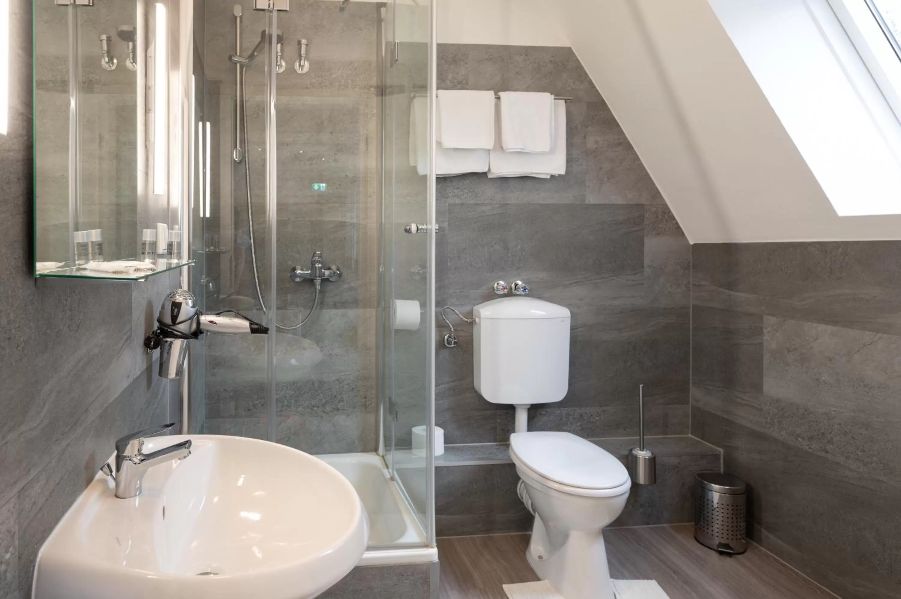 Bathroom in Hotel Burgblick