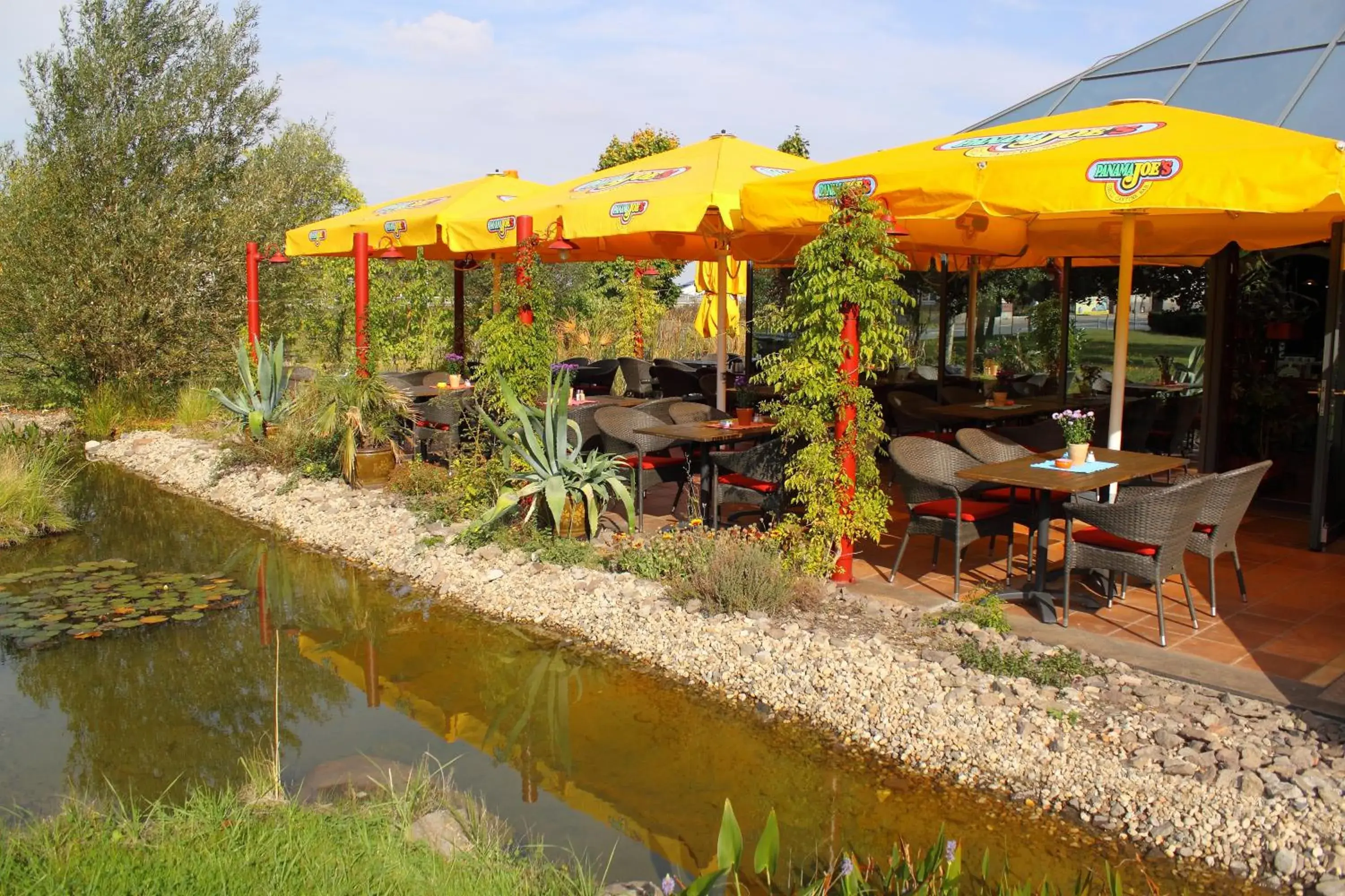 Patio, Restaurant/Places to Eat in Mercure Hotel Riesa Dresden Elbland