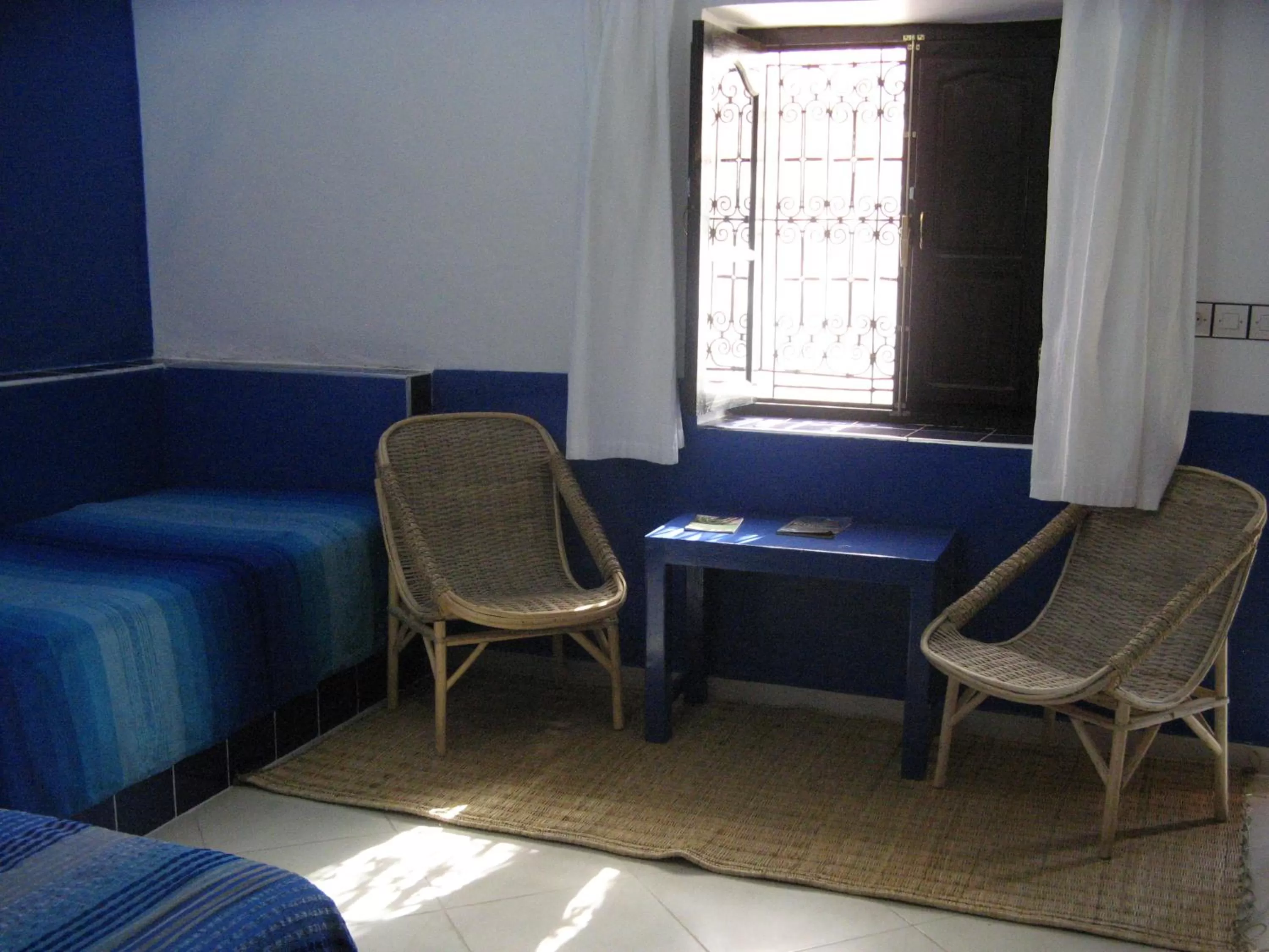 Seating area in Auberge Tinit