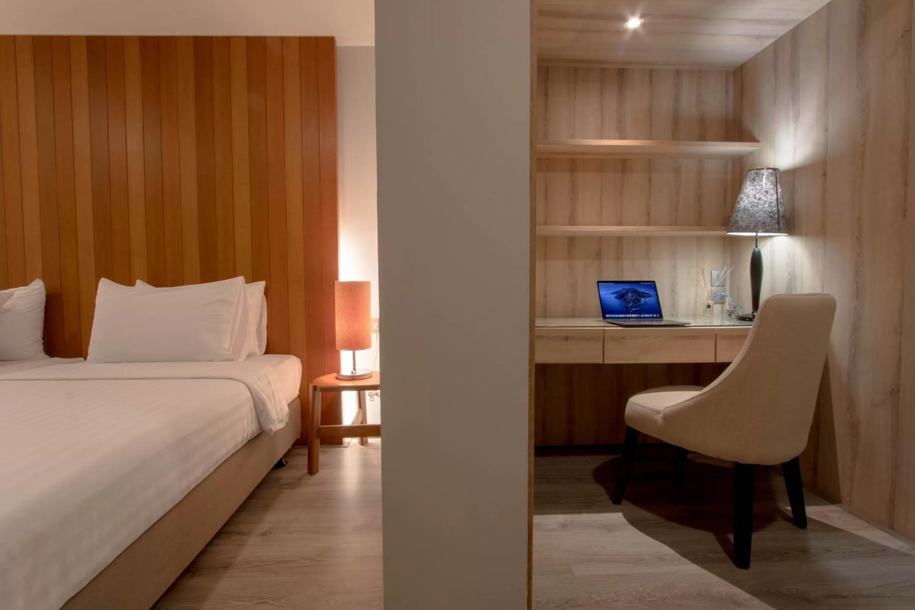 Decorative detail, Bed in The Residence Rajtaevee Hotel