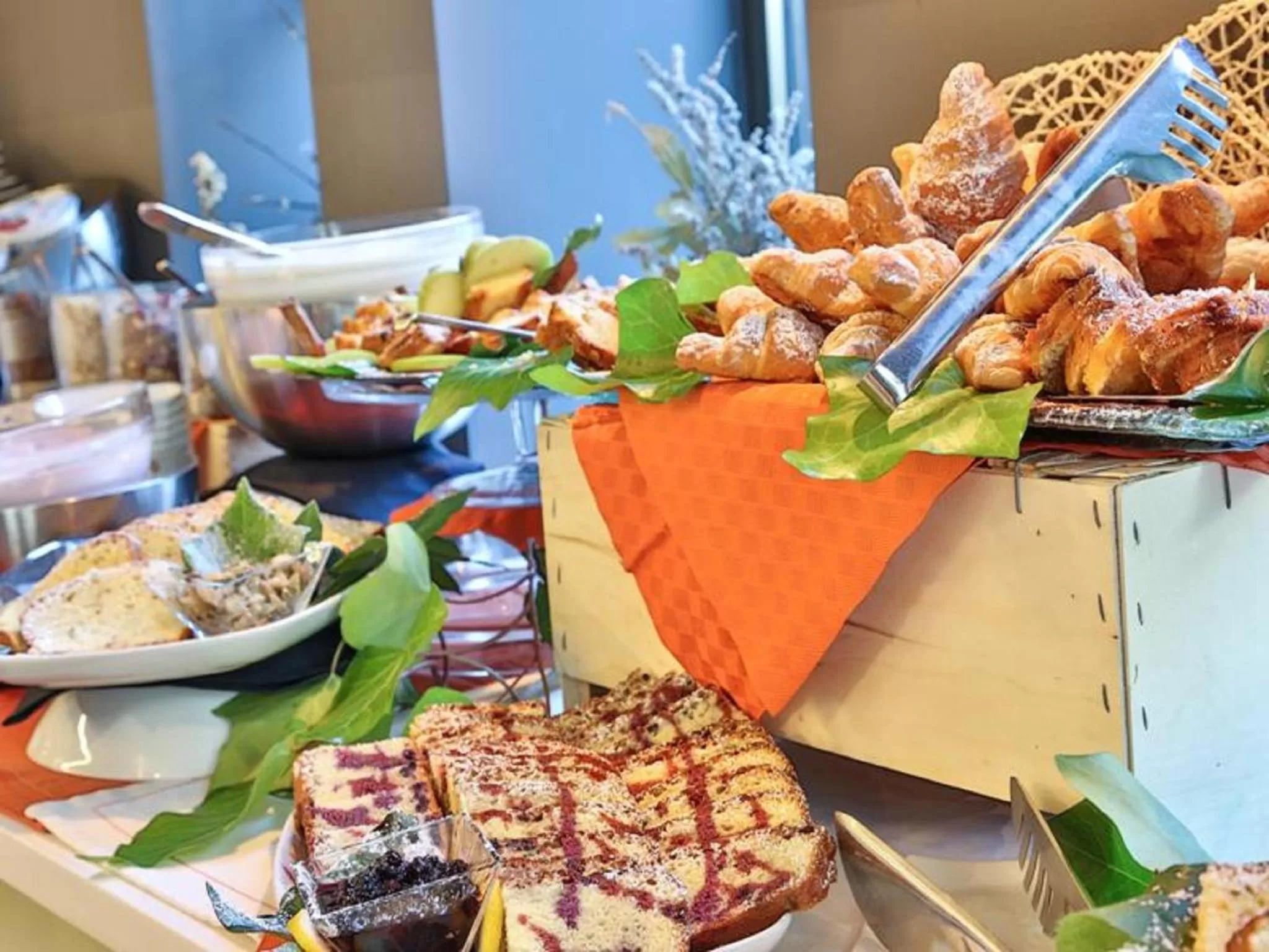 Continental breakfast in Best Western Parco Paglia Hotel