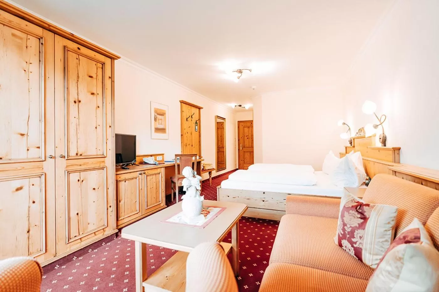 Bedroom, Bed in POST POST Hotel - Alpine Boutique Hotel & Spa