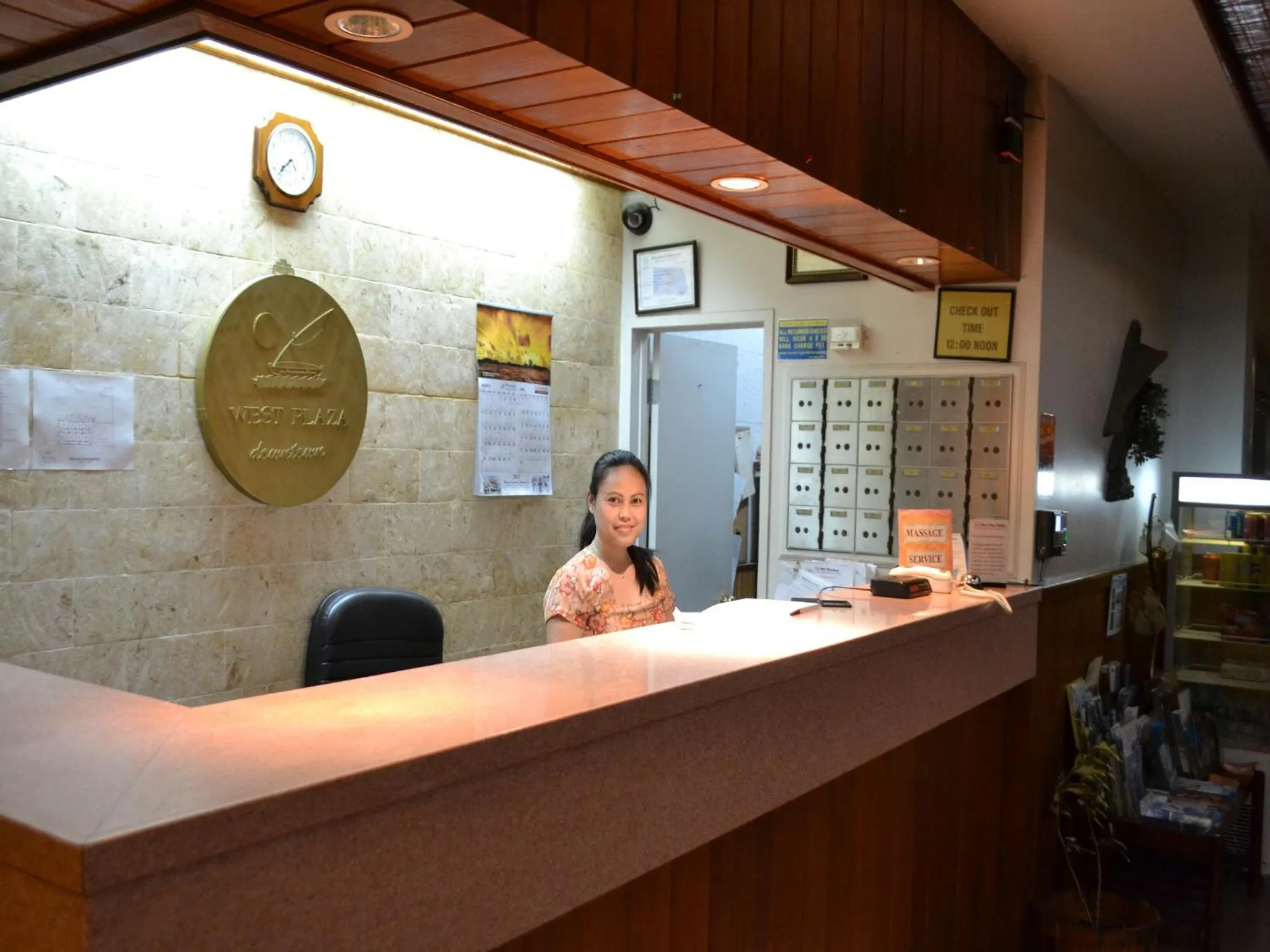 Lobby or reception in West Plaza Downtown