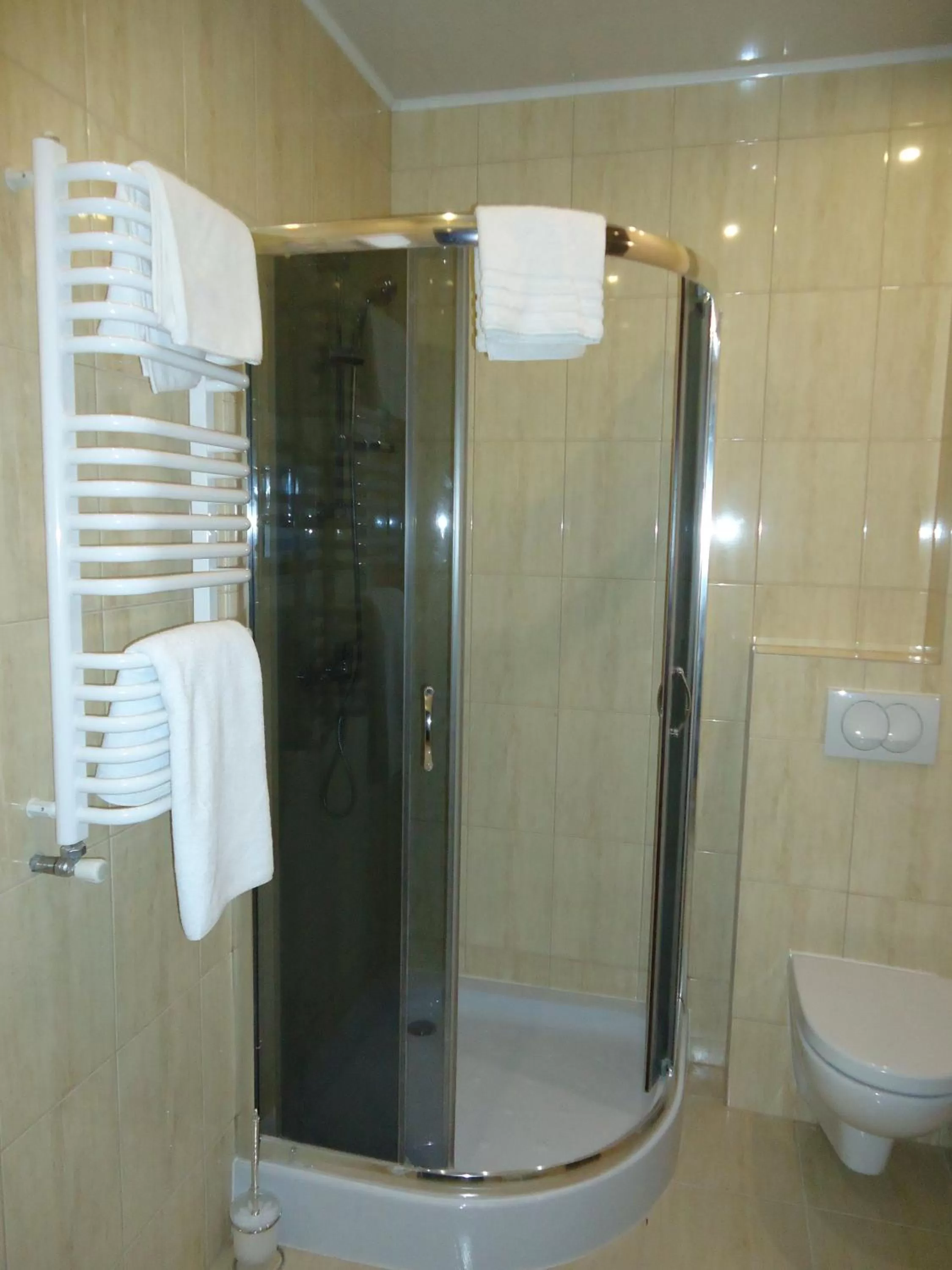 Bathroom in Pokoje Bakos Radocza