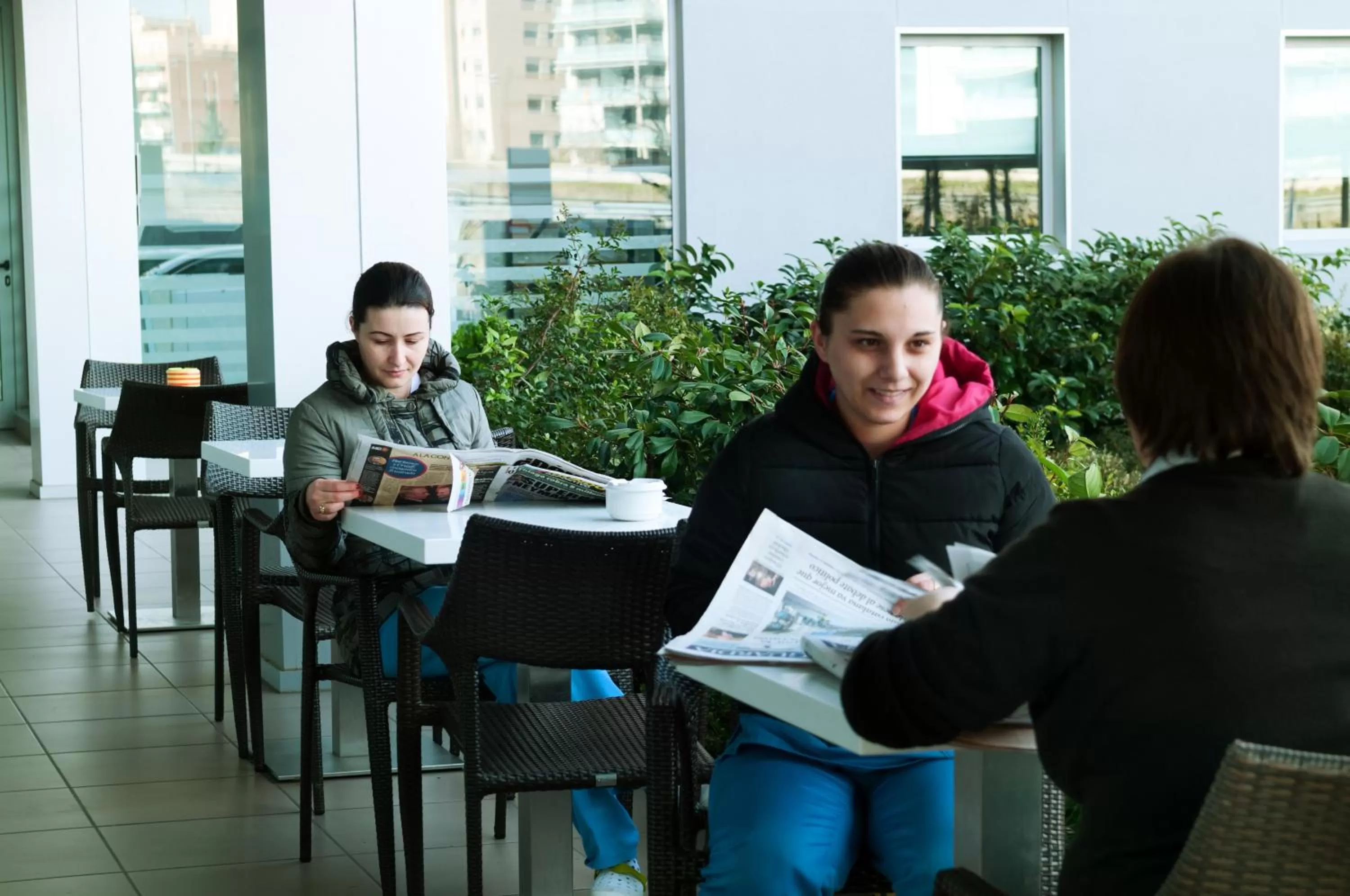 Balcony/Terrace in Ibis Lleida