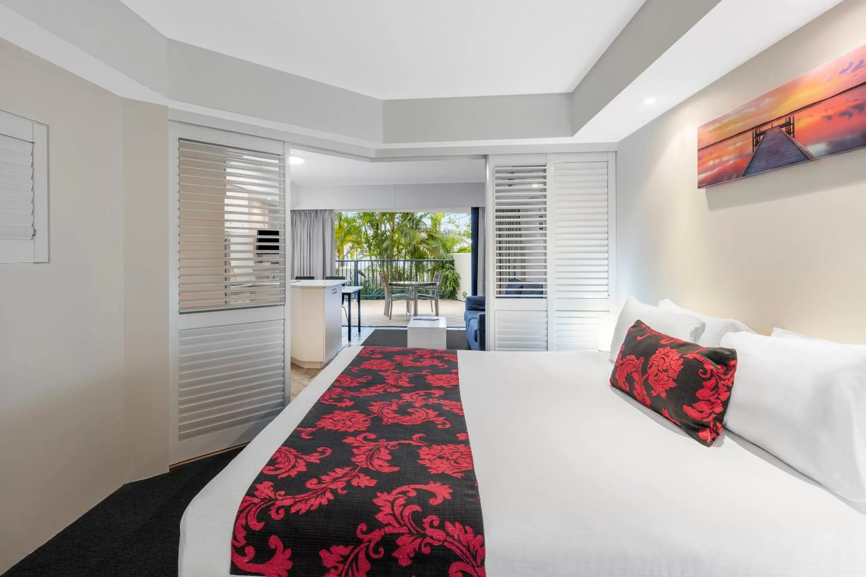 Bedroom, Bed in Ramada Resort by Wyndham Golden Beach