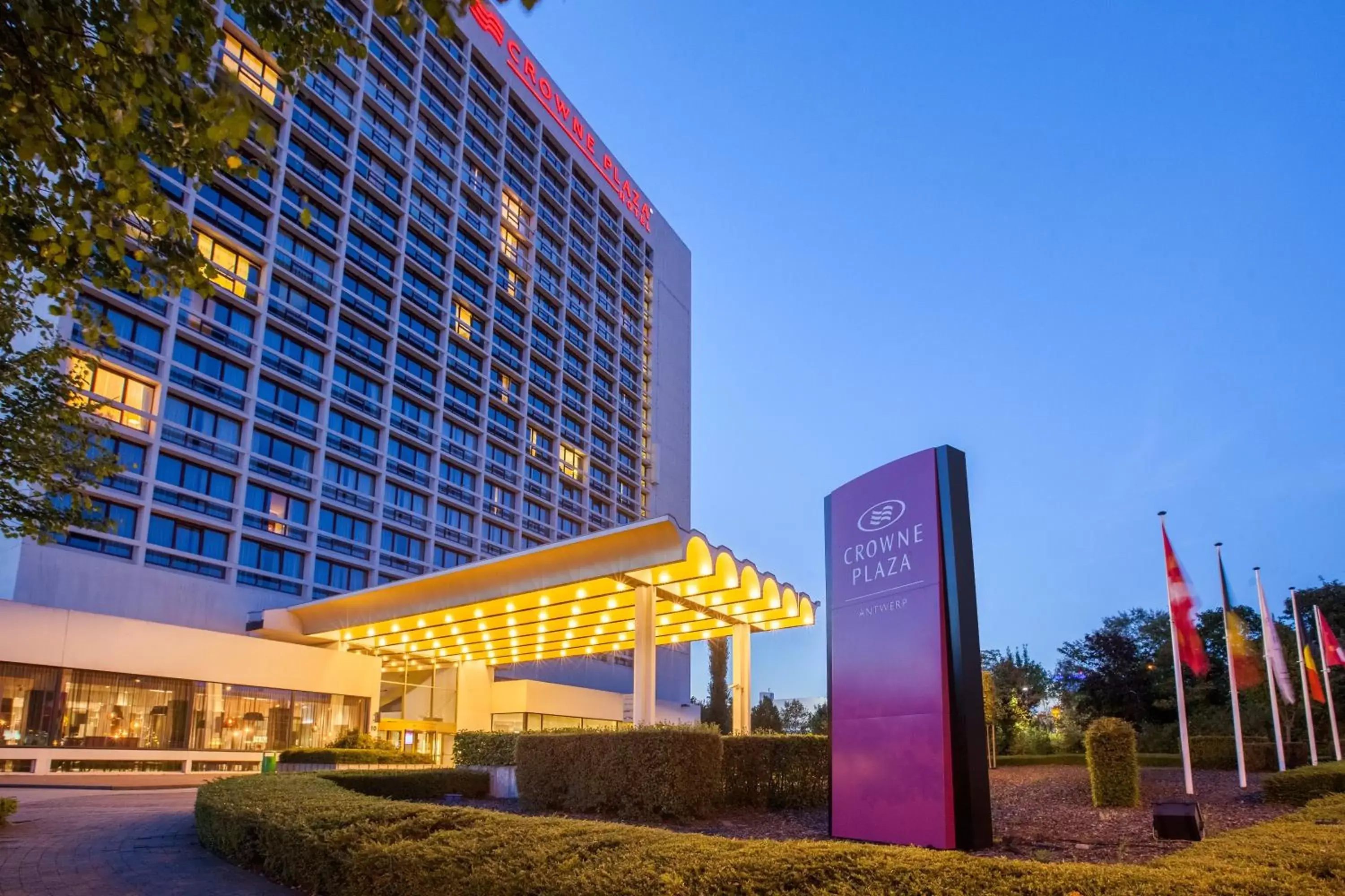 Property Building in Crowne Plaza Antwerpen, an IHG Hotel