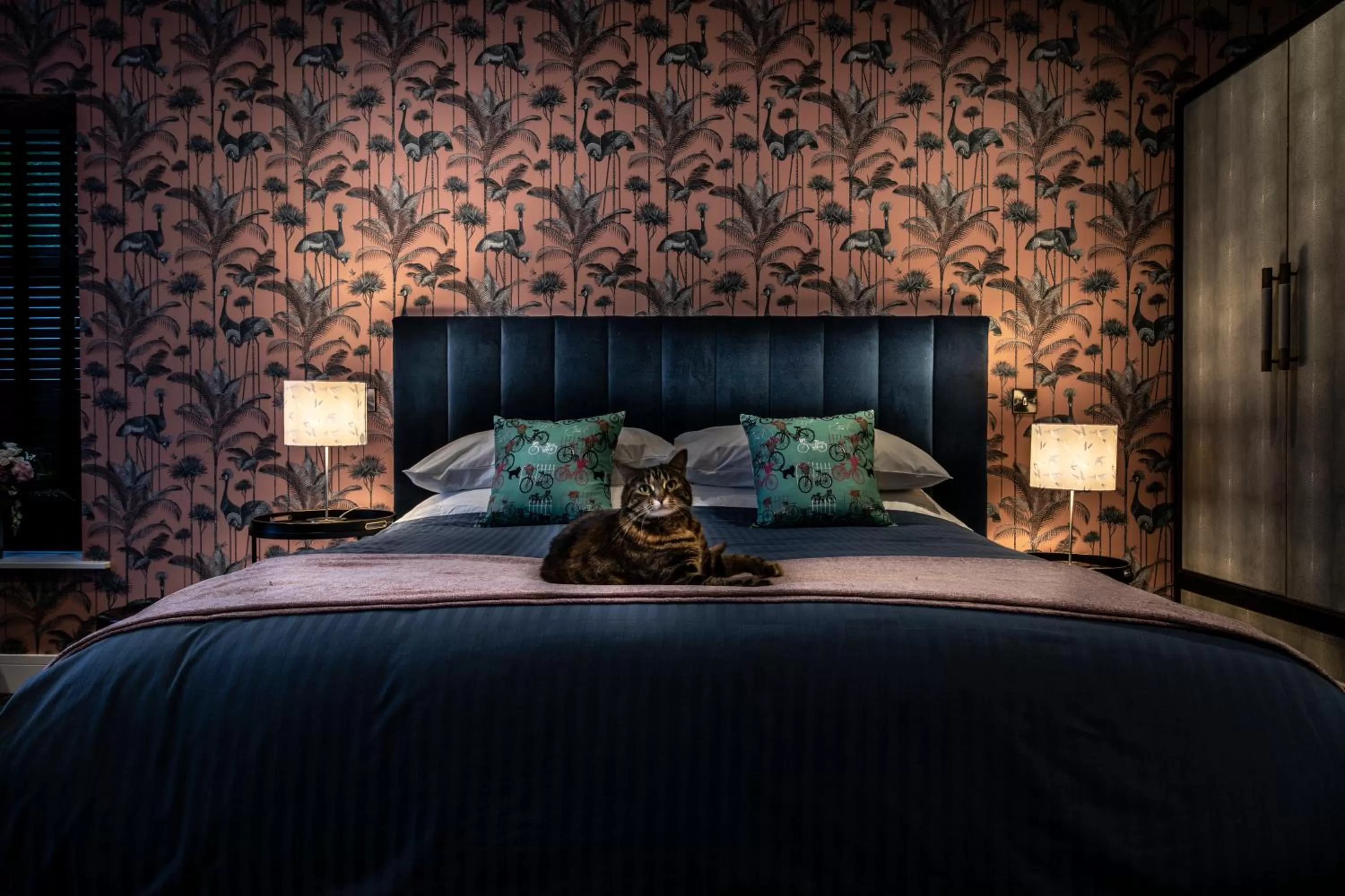 Bed in Broomhill Estate Boutique Art Hotel