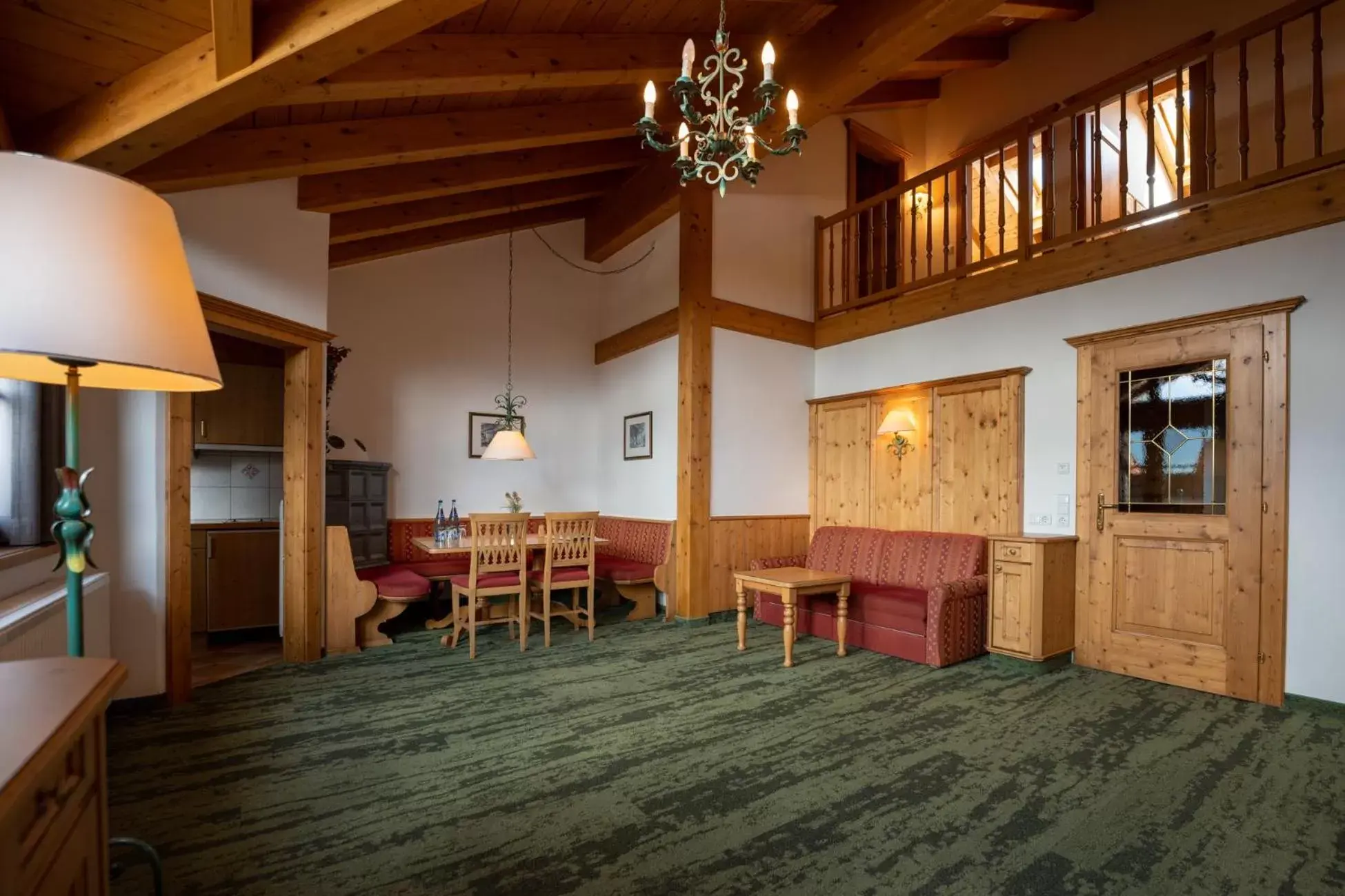 Kitchen or kitchenette in Zugspitz Resort