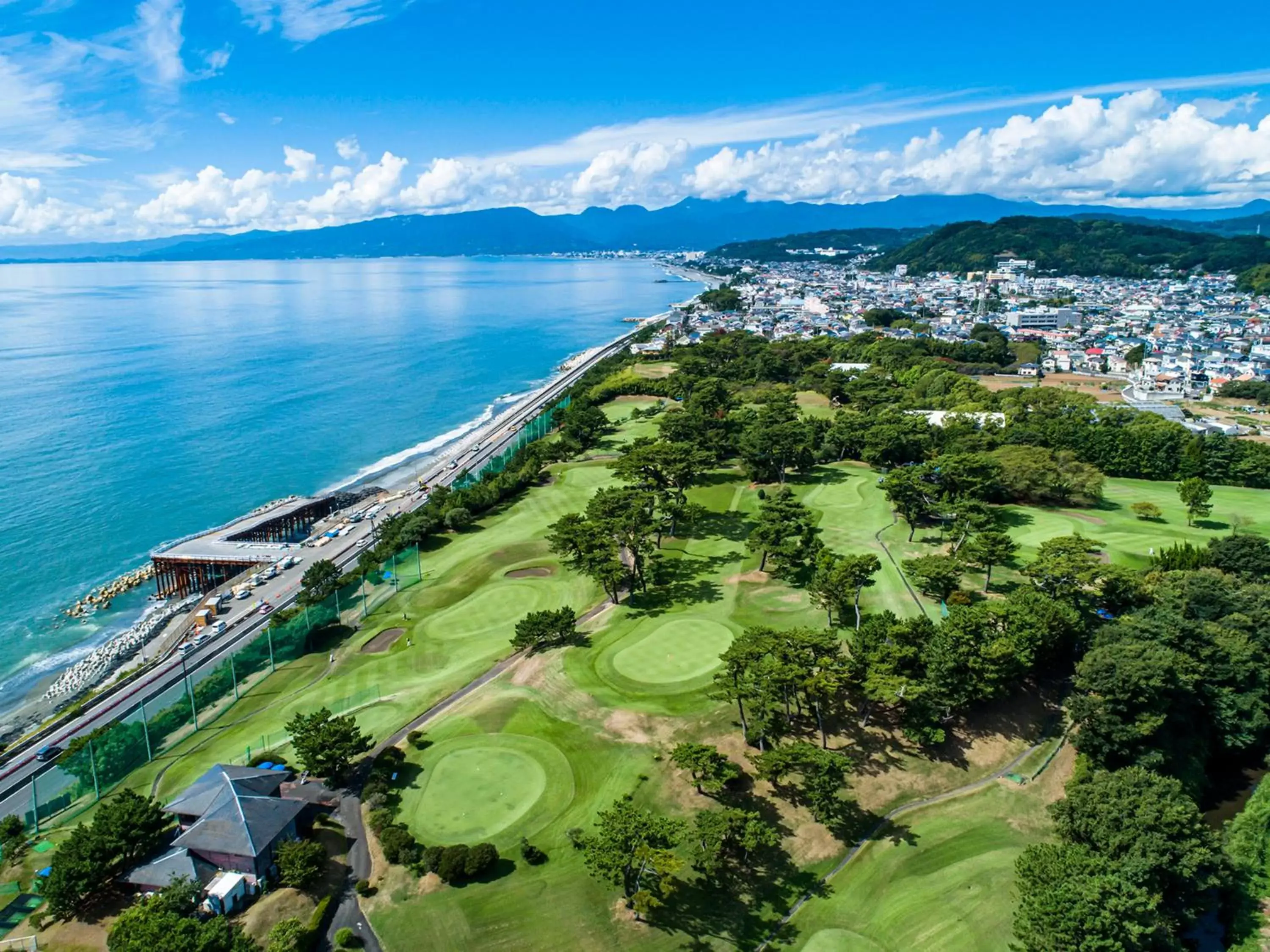 Golfcourse, Bird's-eye View in Oiso Prince Hotel