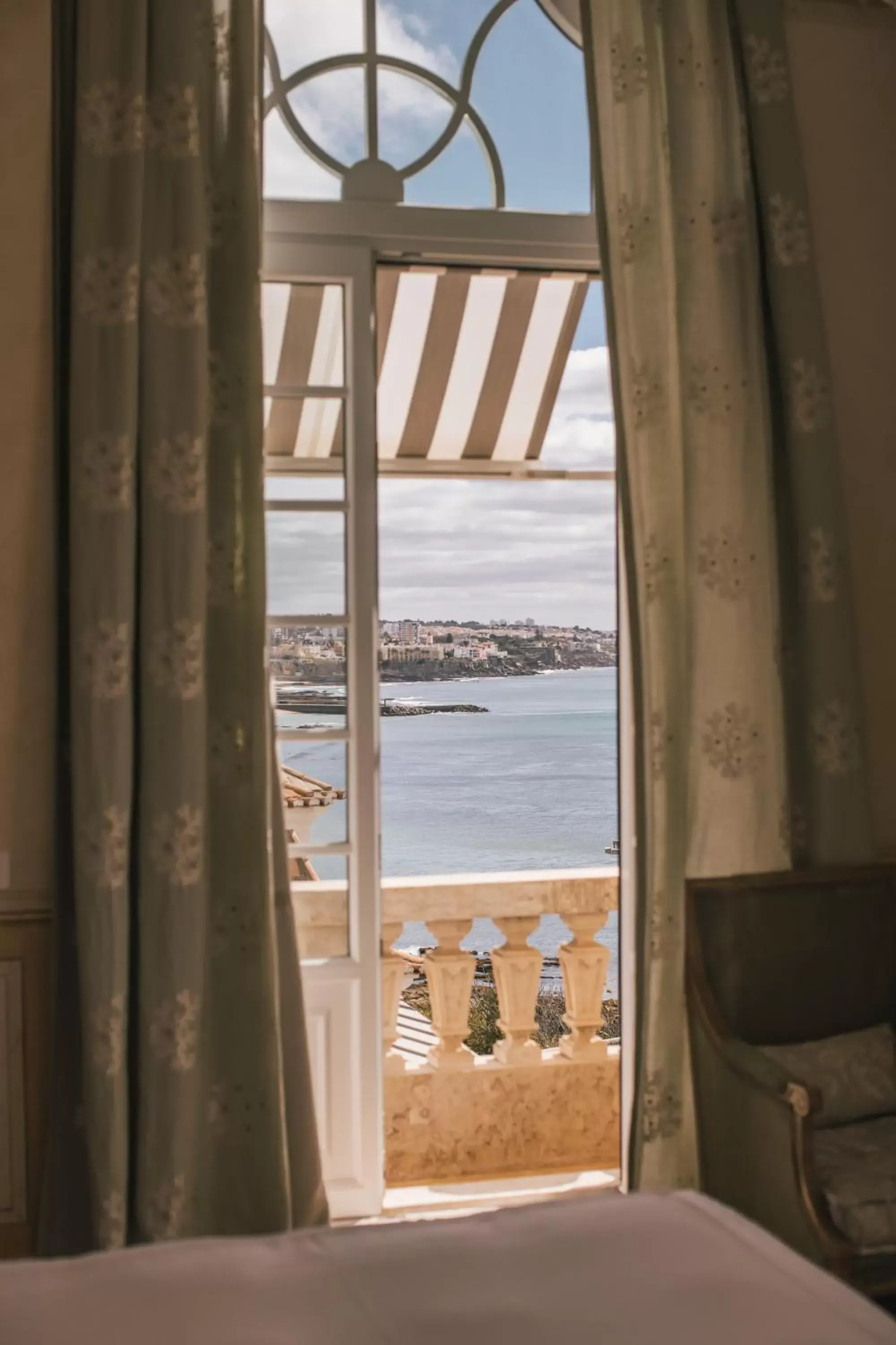 Balcony/Terrace, Sea View in Estoril Vintage Hotel