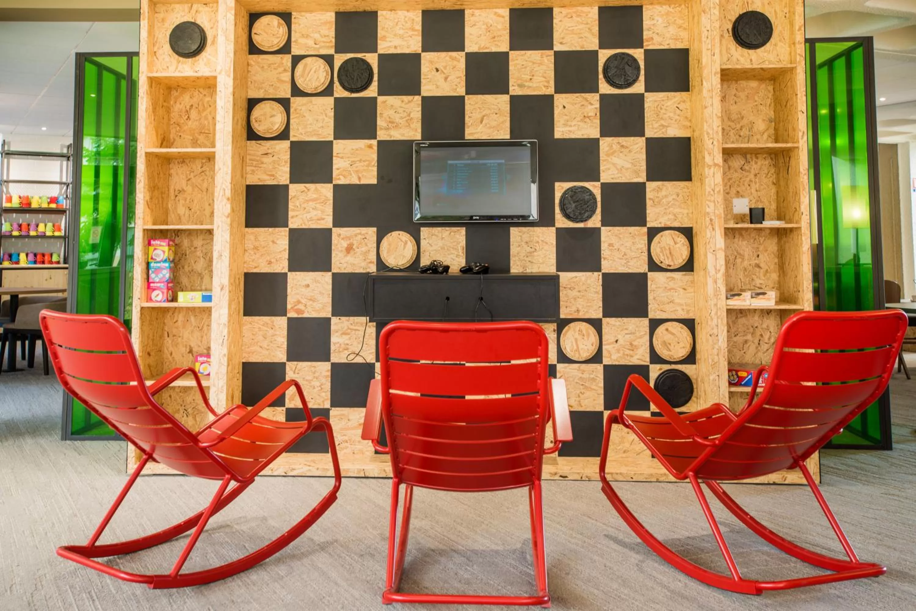 Lobby or reception in ibis Styles Tours Sud