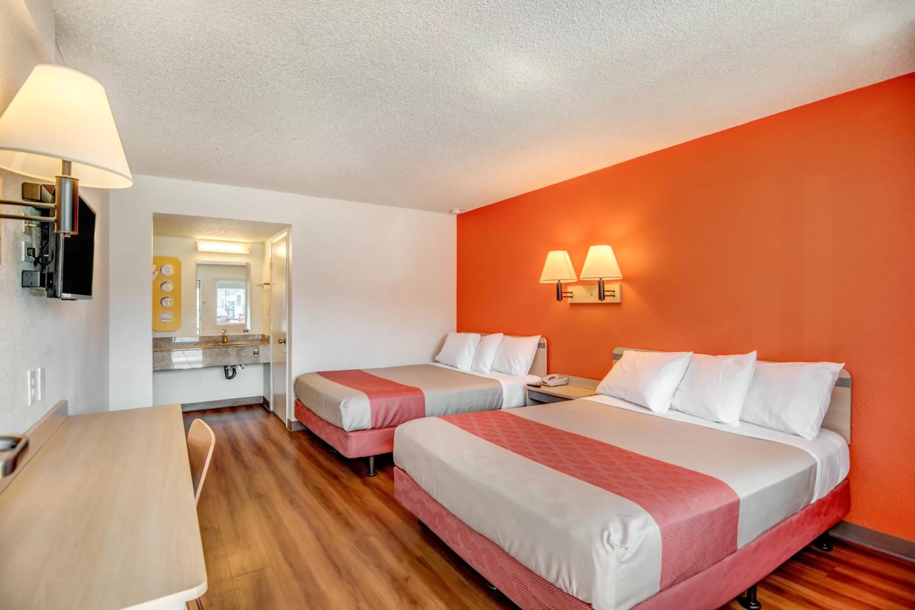 Photo of the whole room, Bed in Motel 6-Stockton, CA - North