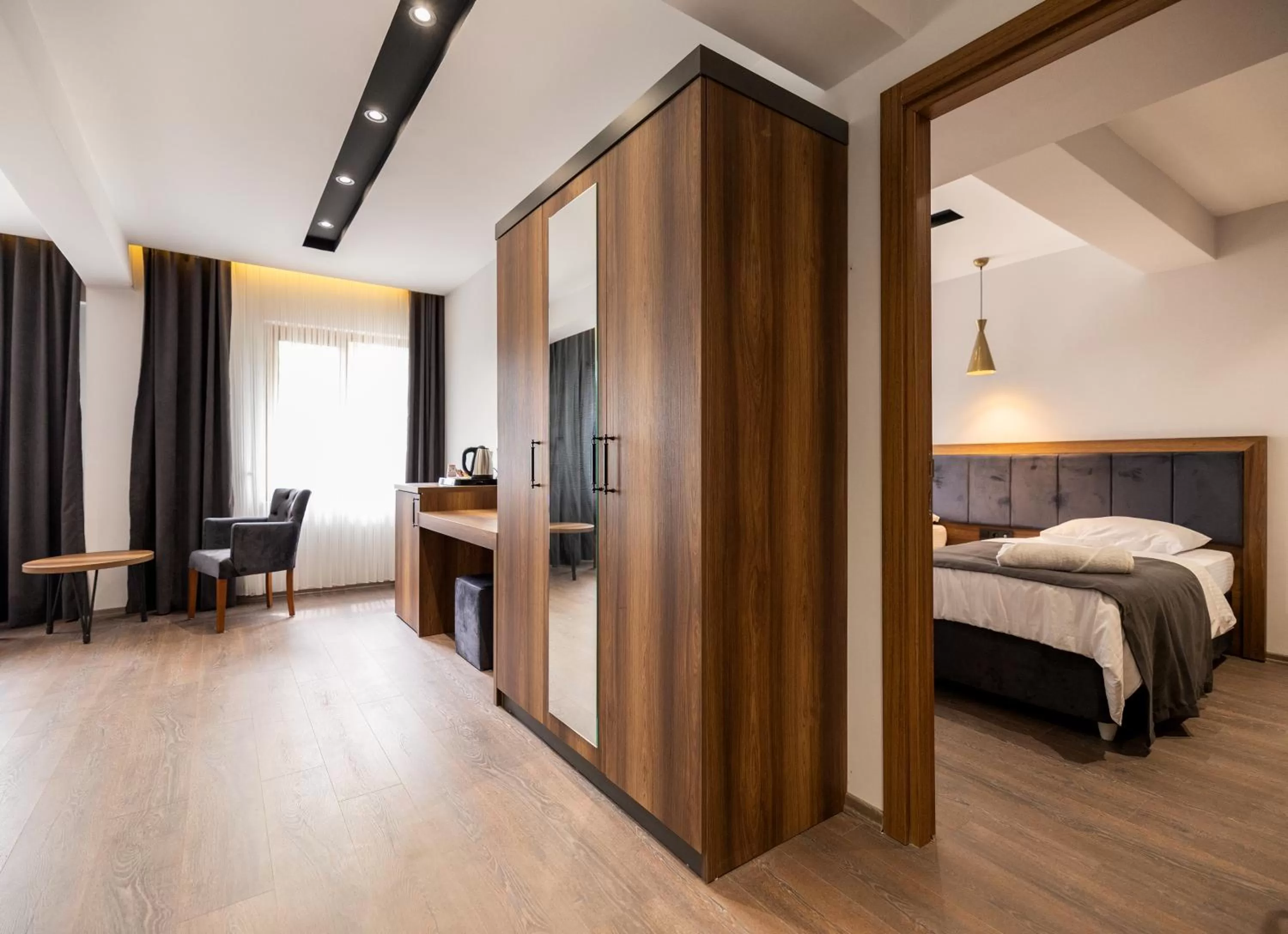 Bed in Türkler Suite Hotel