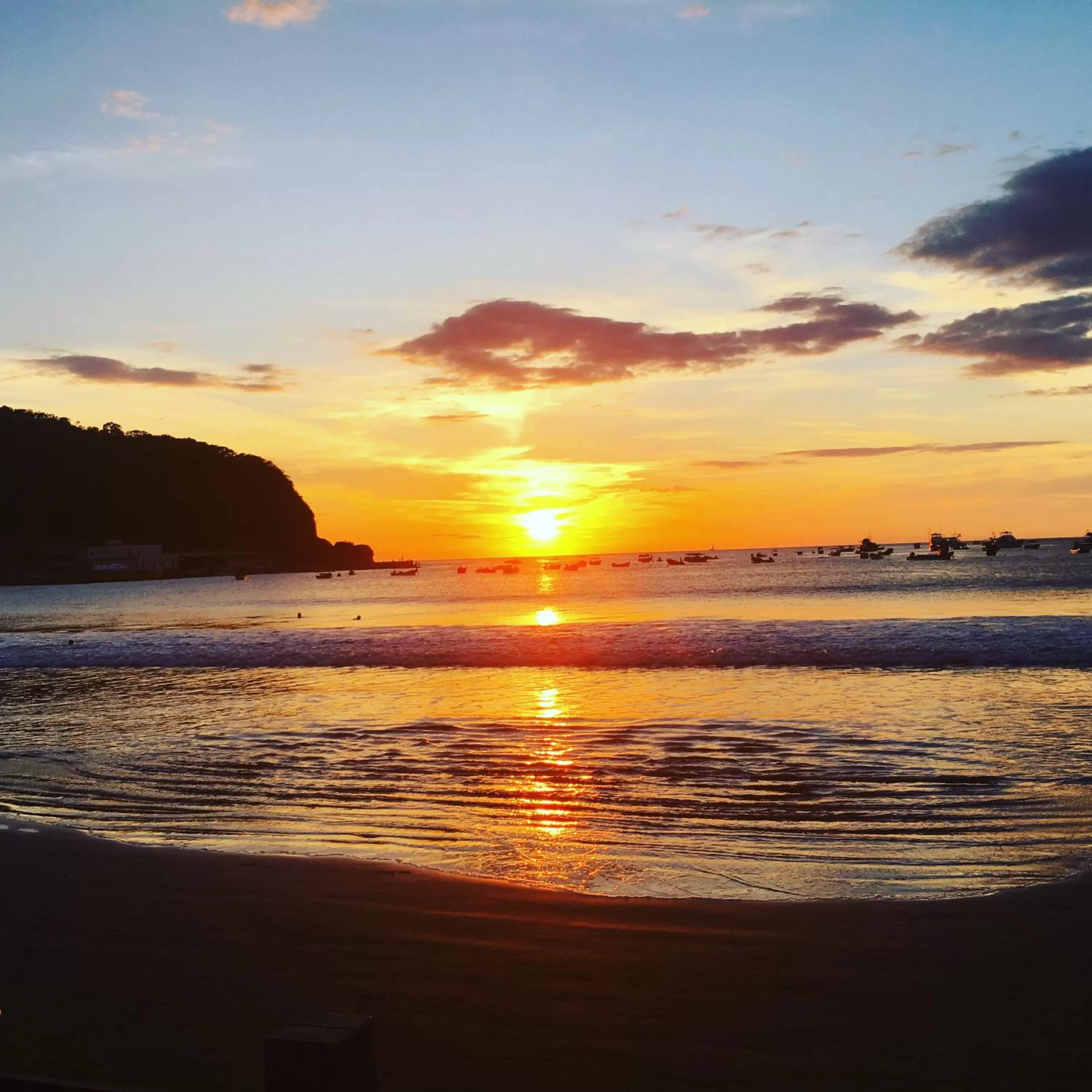 Beach in El Pacifico Hotel