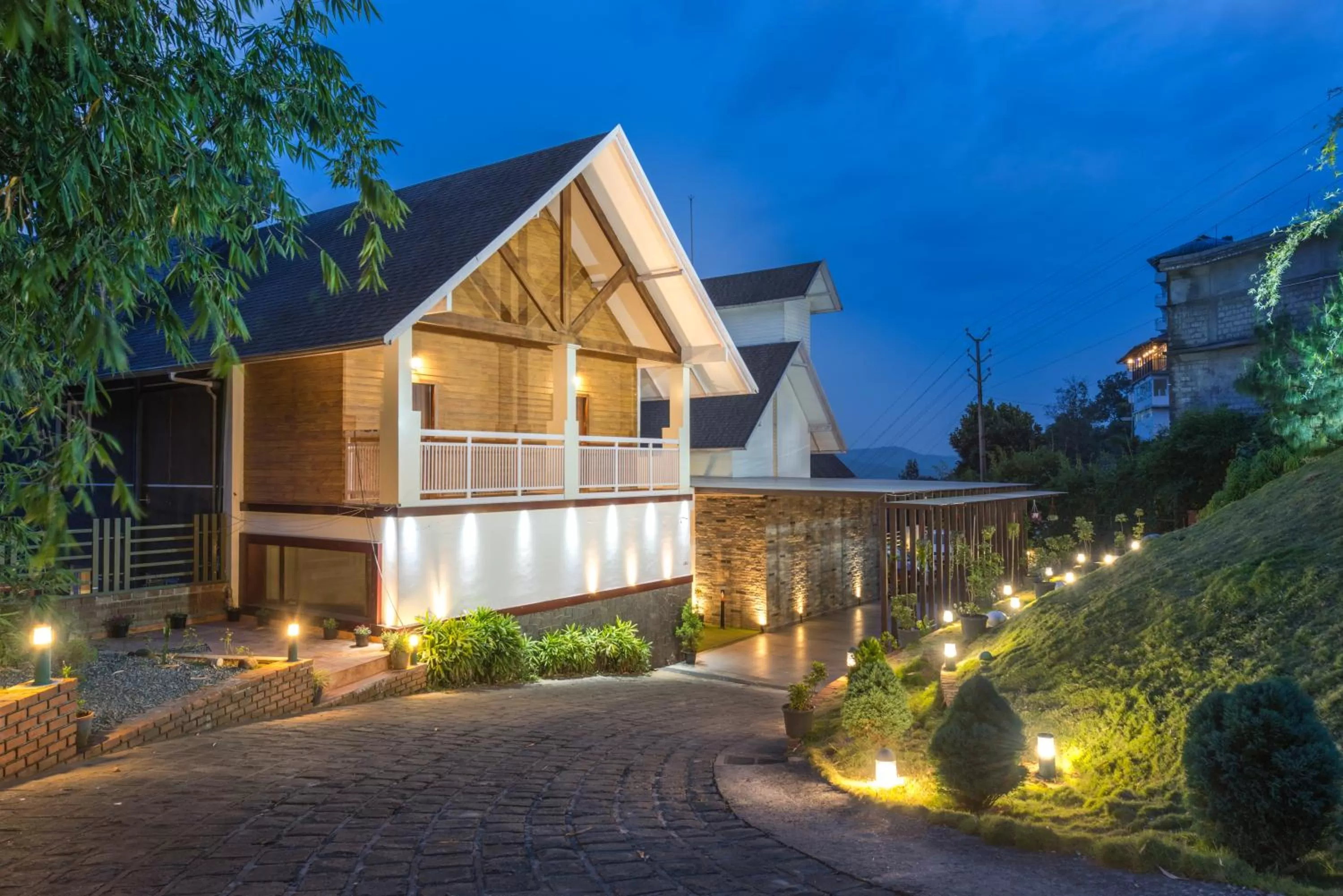 Property building in Trivers Resort Munnar