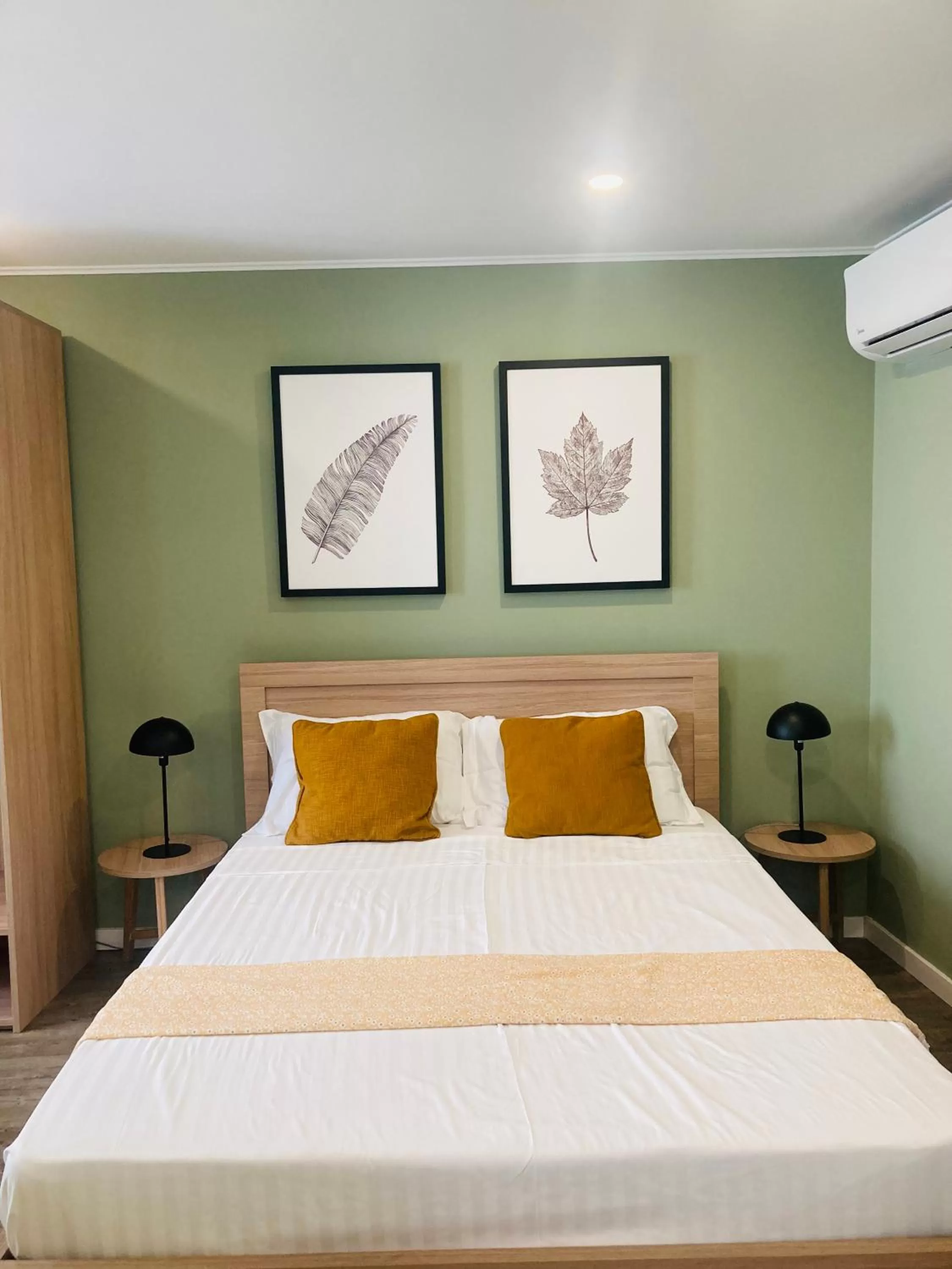 Bed in Loios Studios and Apartments