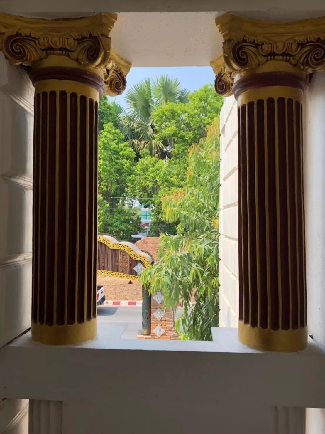 Balcony/Terrace in Pingdoi Hualin Boutique Hotel