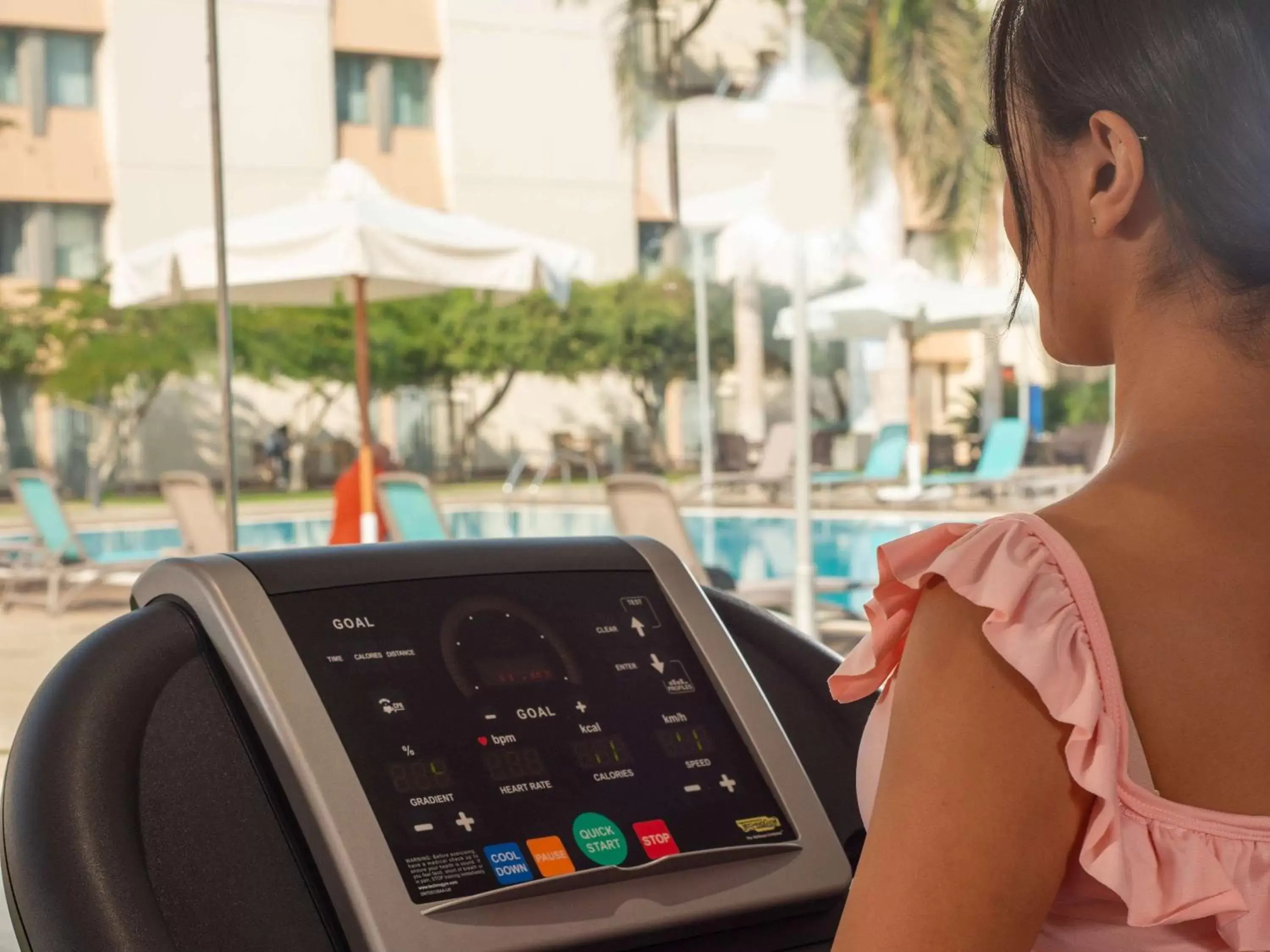 Fitness centre/facilities in Novotel Cairo Airport