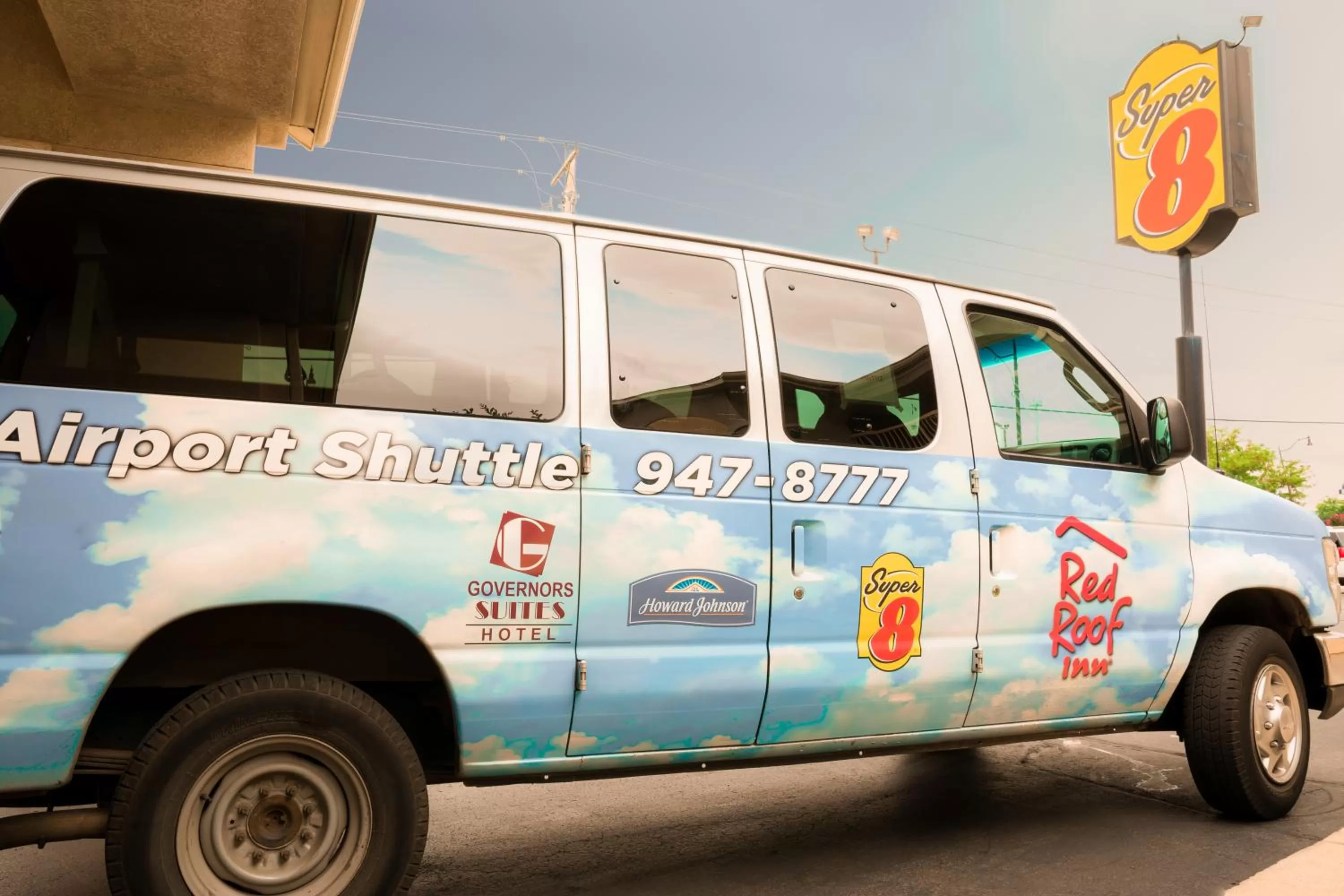 Property logo or sign in Super 8 by Wyndham Oklahoma Airport Fairgrounds West