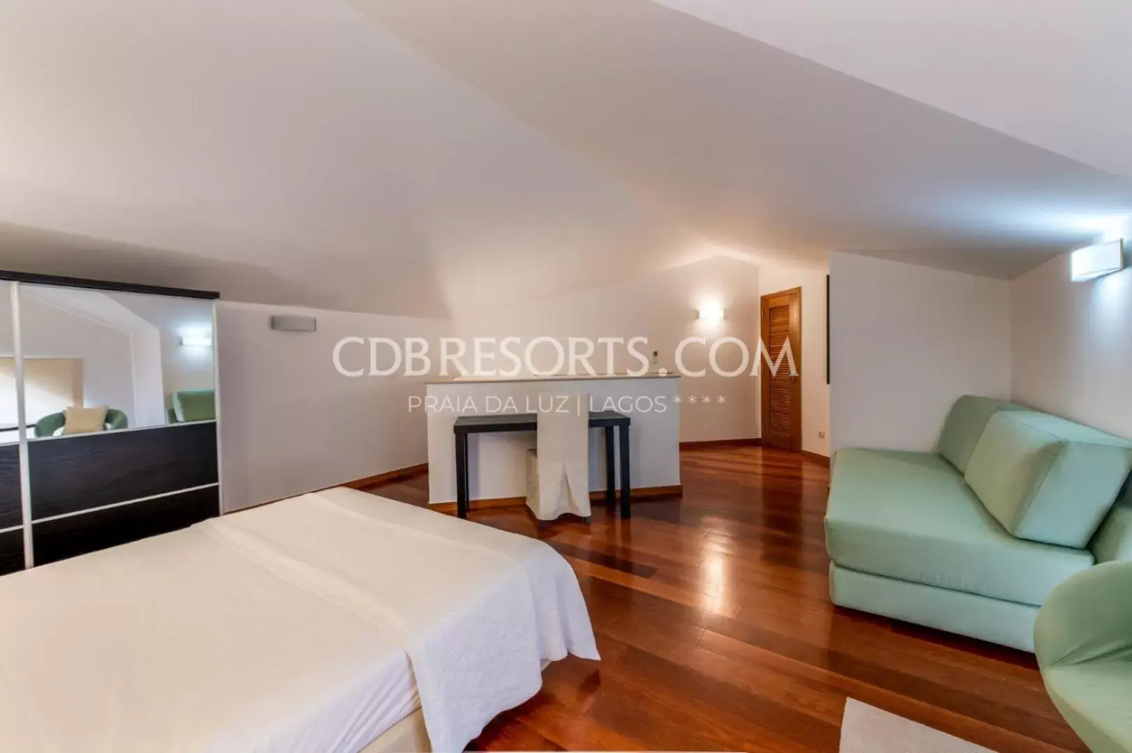 Bed in Baia da Luz Resort Bed in Baia da Luz Resort