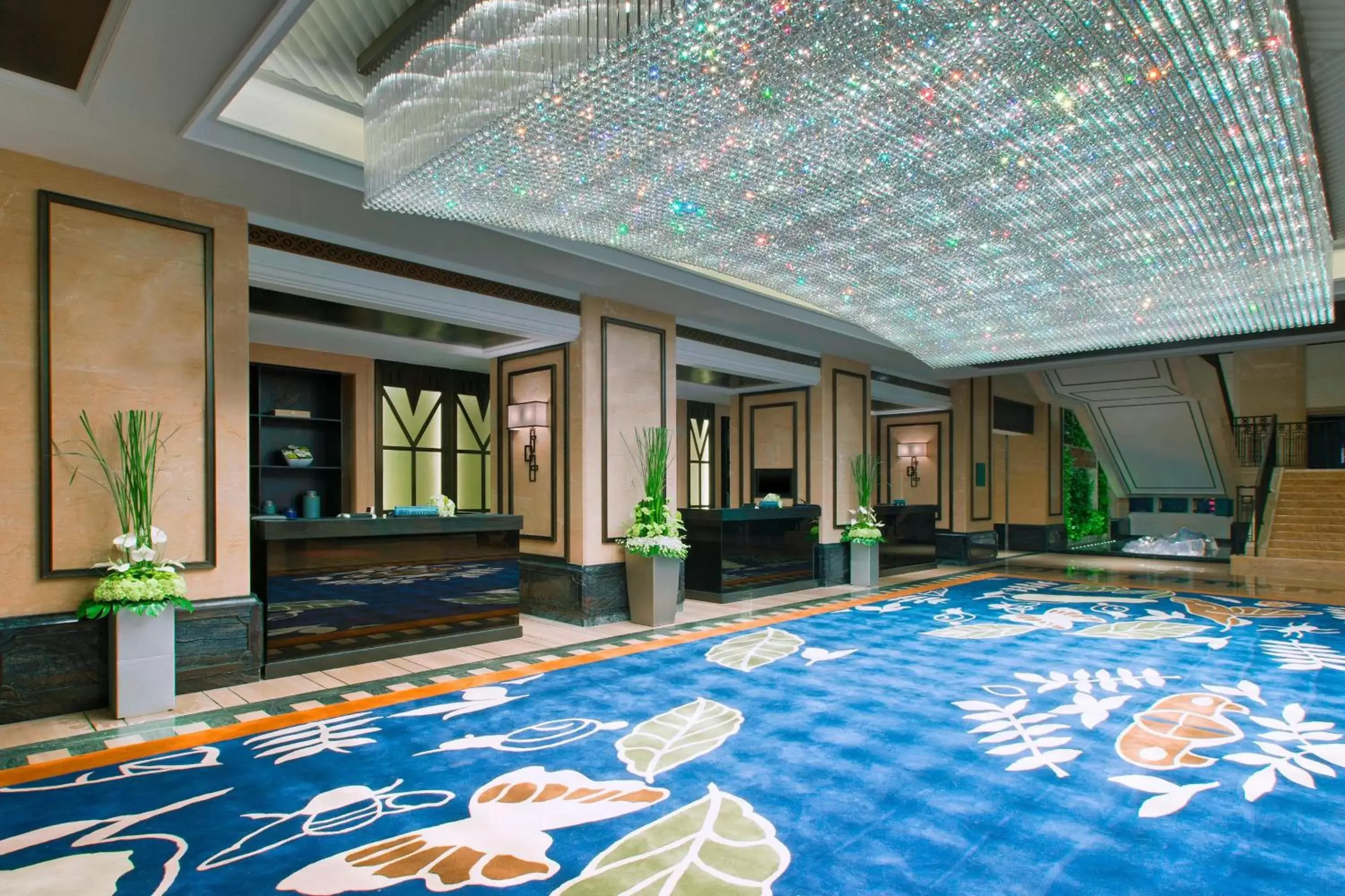 Lobby or reception, Swimming Pool in The Westin Qingdao - Instagrammable