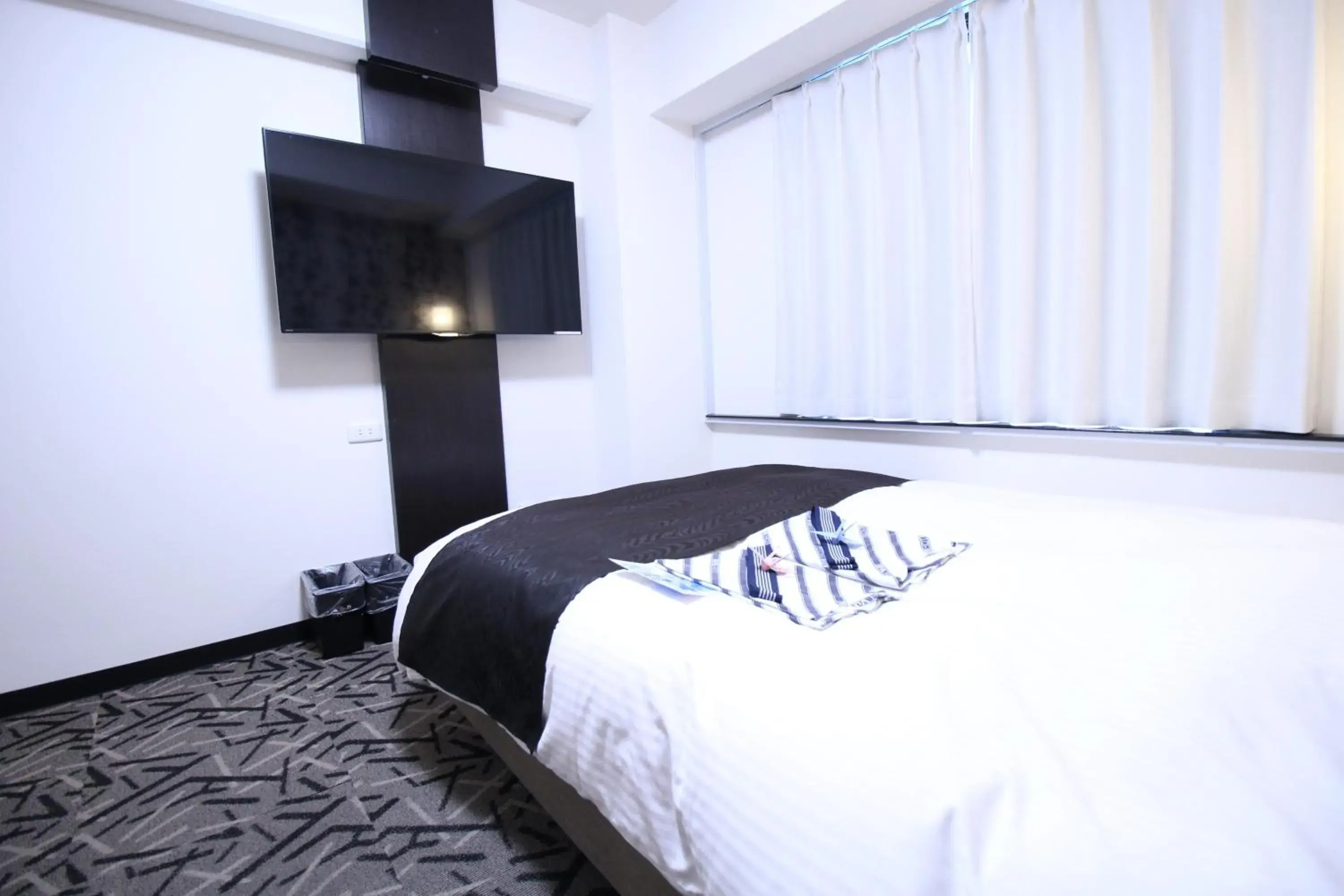 Photo of the whole room, Bed in Apa Hotel Hikone Minami