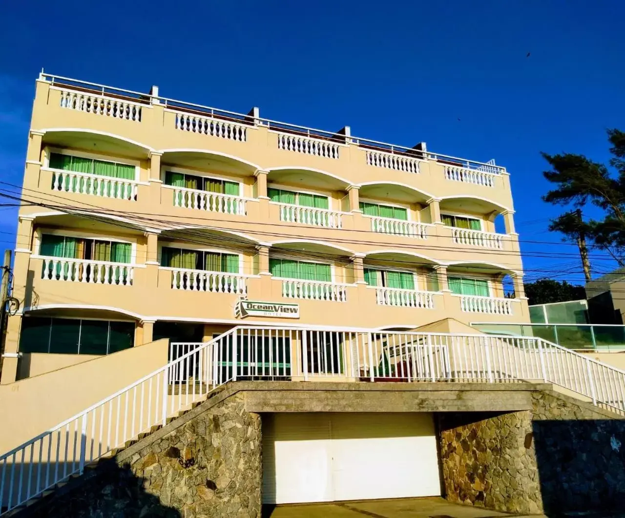 Facade/entrance, Property Building in Ocean View Hotel