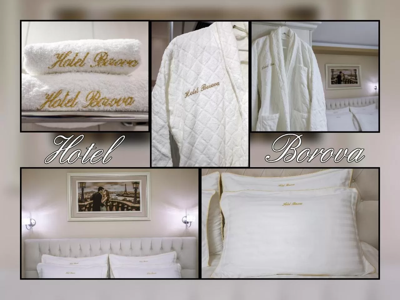 Bed in Christi's Hotel Borova