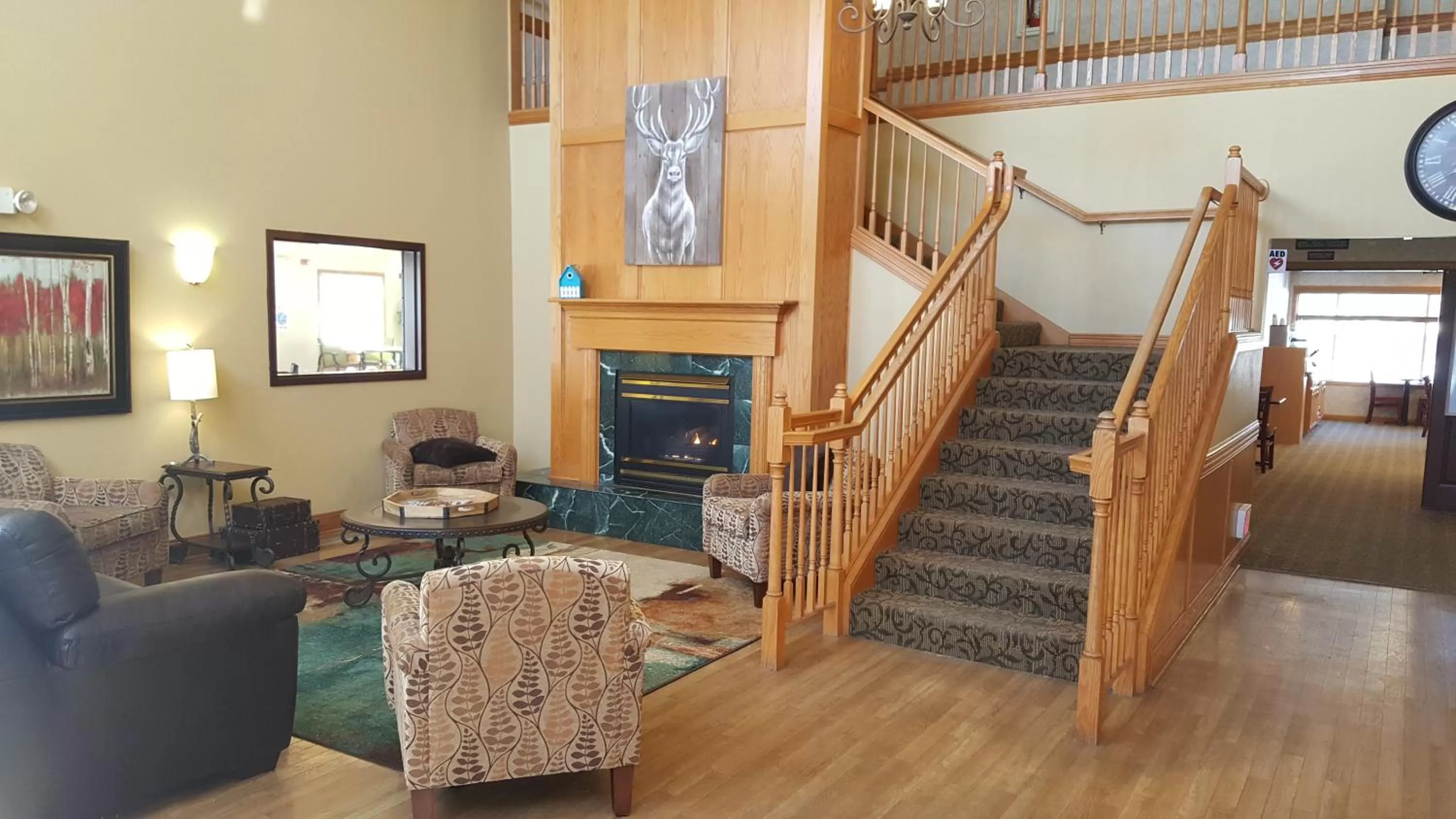 Lobby or reception in Country Inn Walker