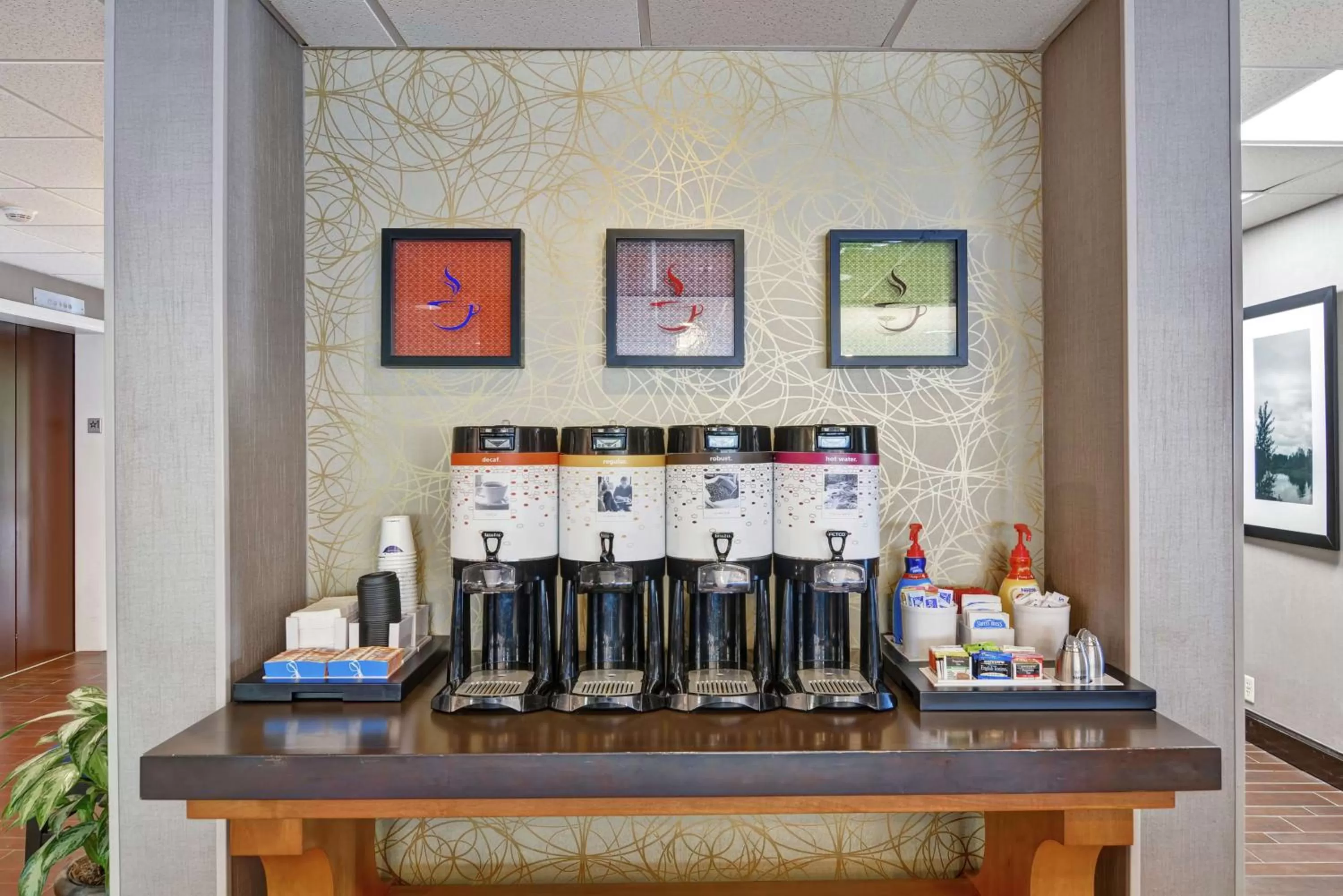 Breakfast in Hampton Inn Charlotte-Gastonia