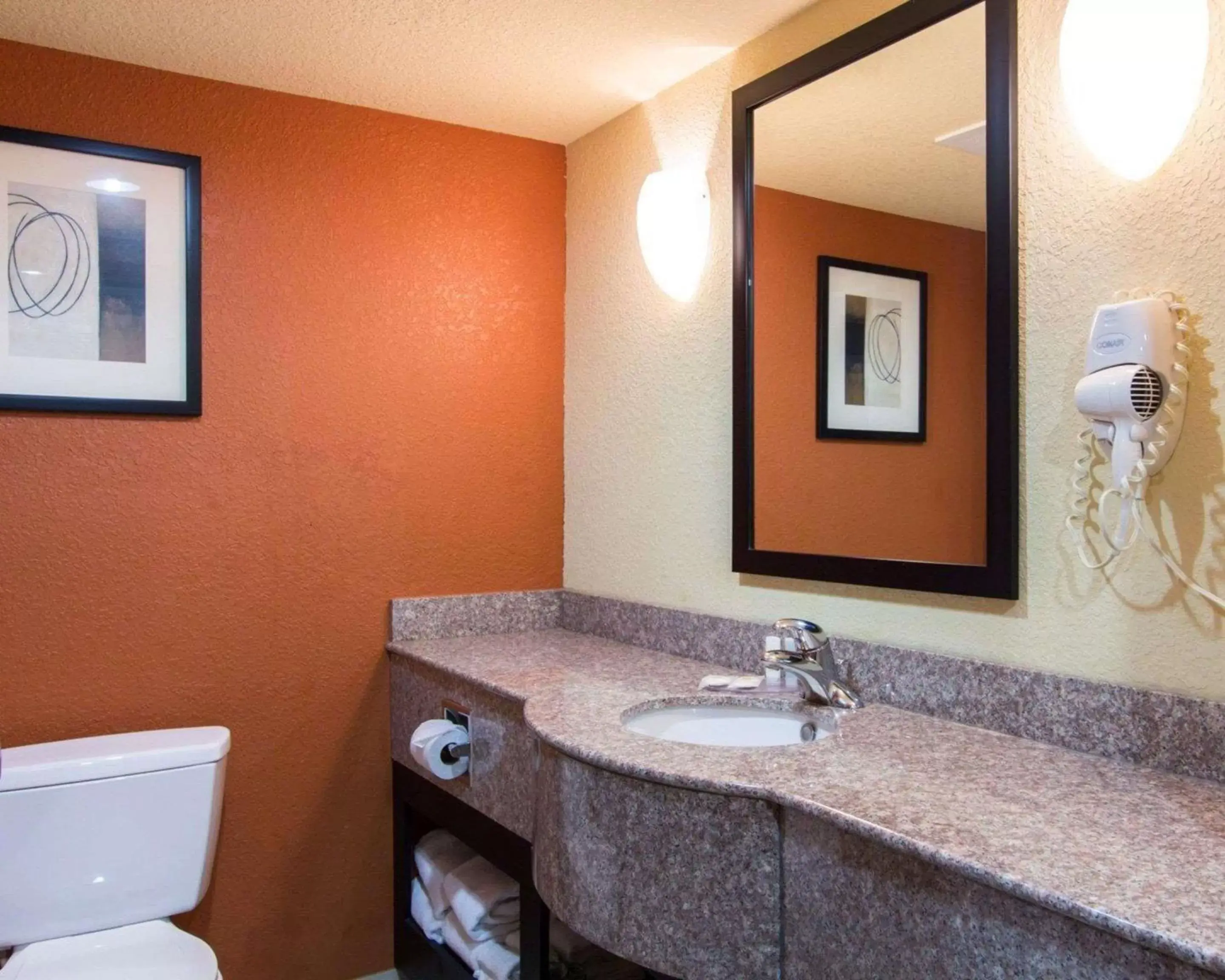 Bathroom in Comfort Inn & Suites Airport Convention Center