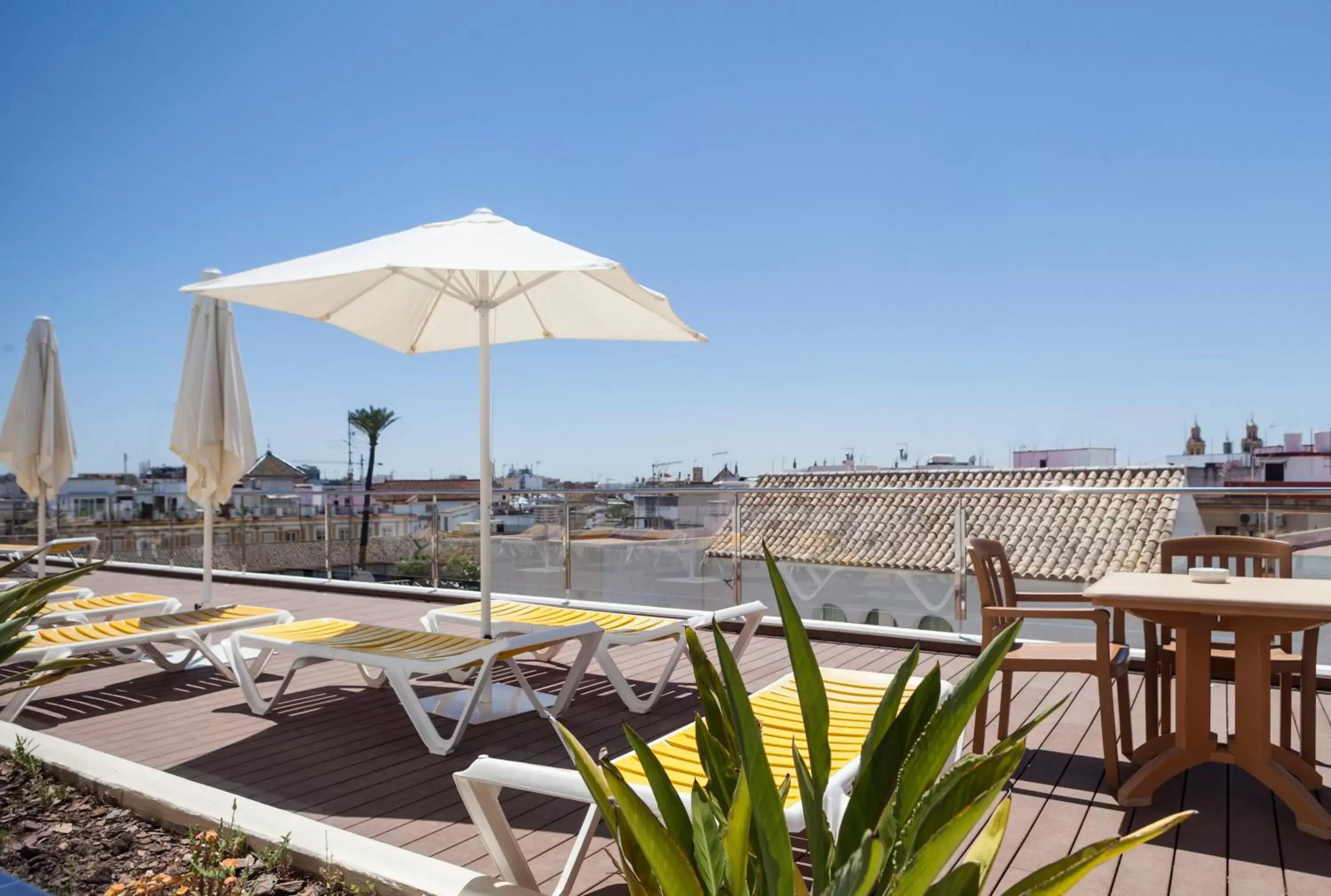 Balcony/Terrace in Hotel Don Paco