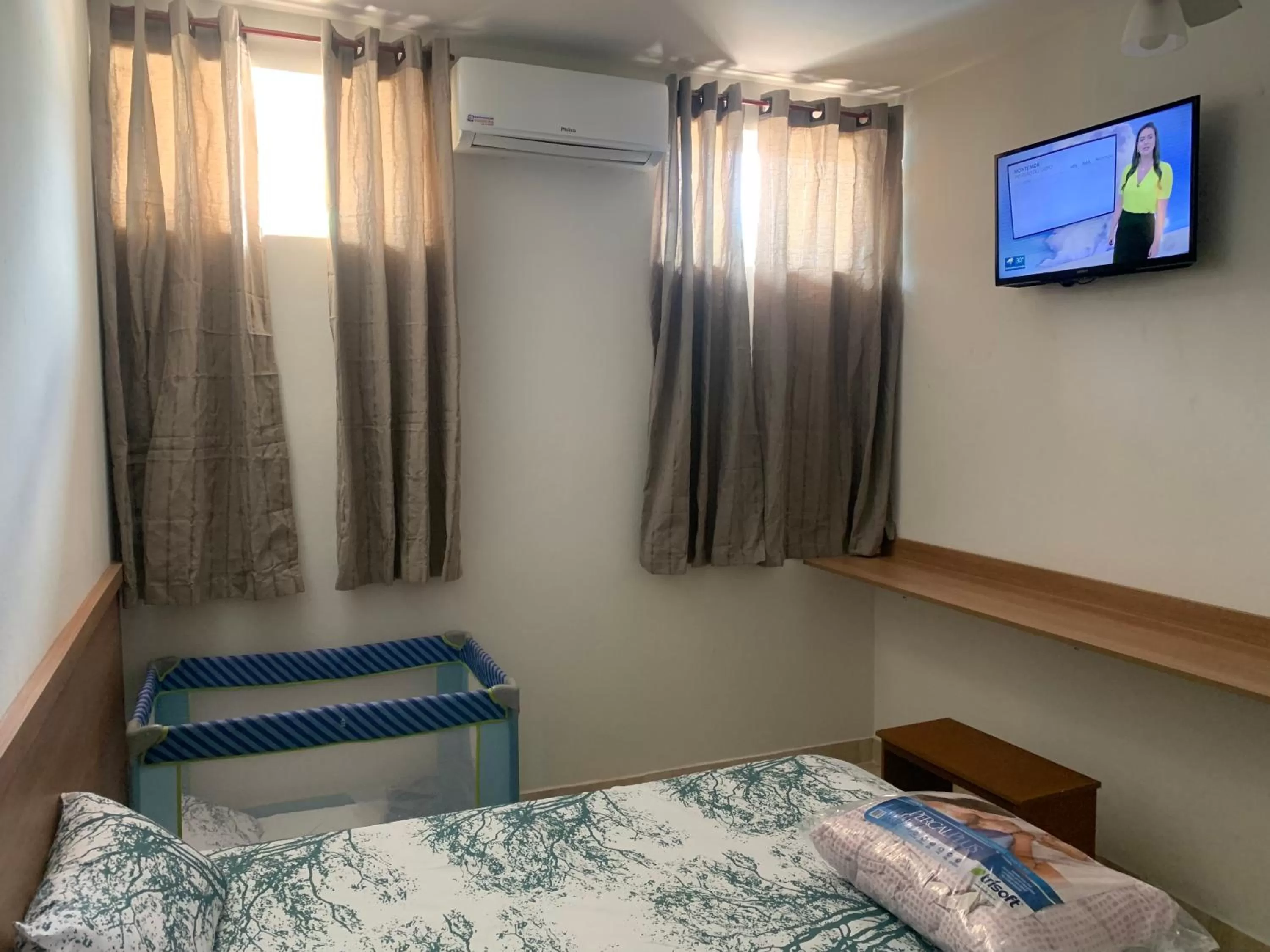 Bed in Ananda pousada chalé