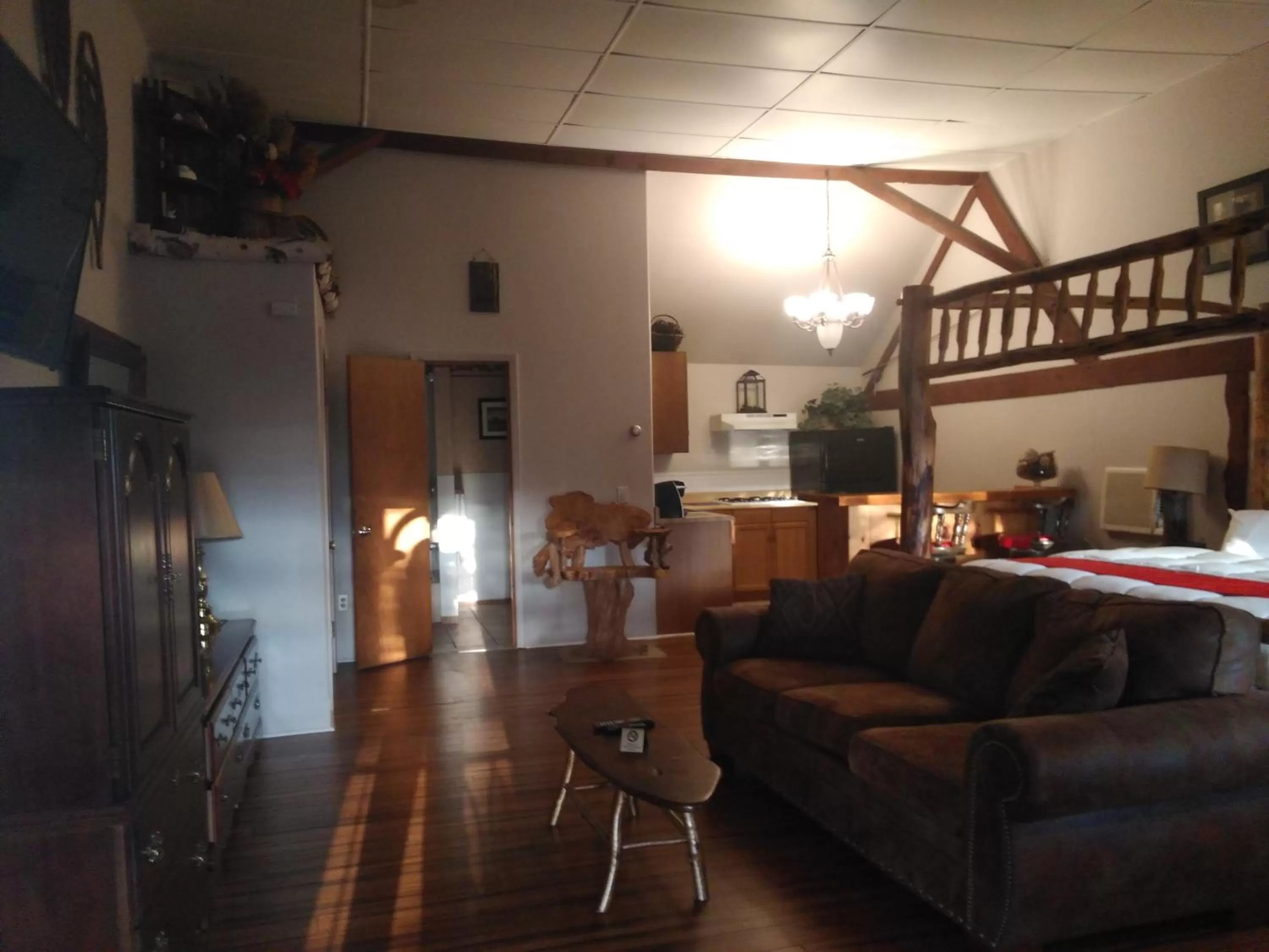 Seating Area in Stay Saratoga