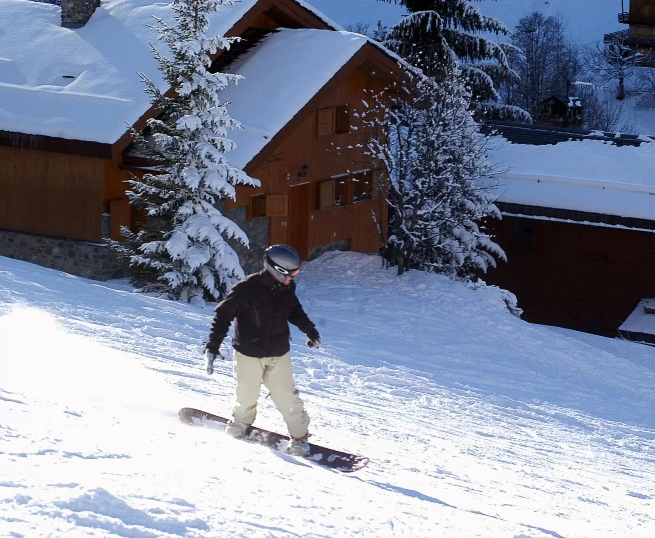 Skiing, Winter in Hotel Le Tremplin