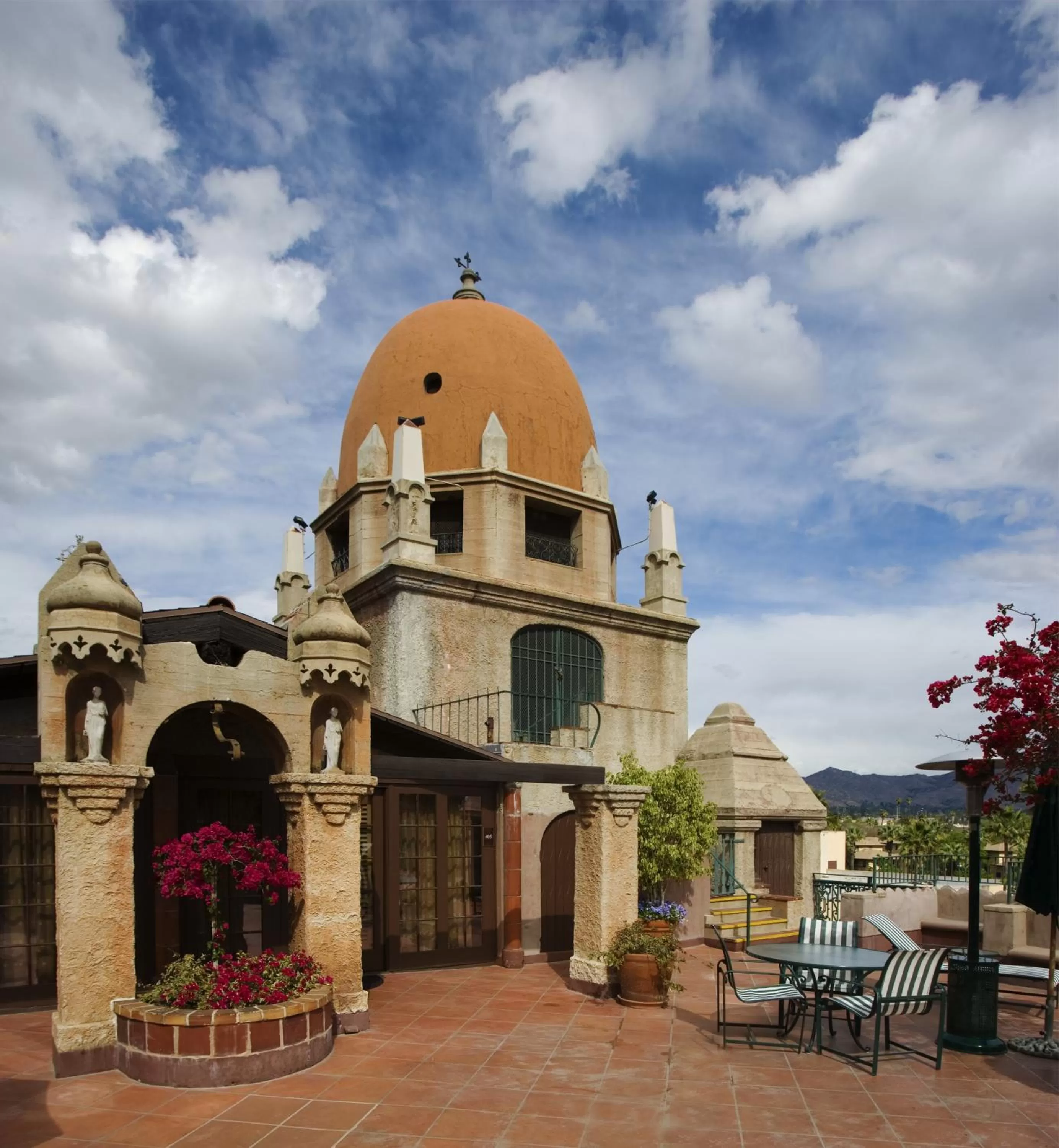 Patio in The Mission Inn Hotel and Spa