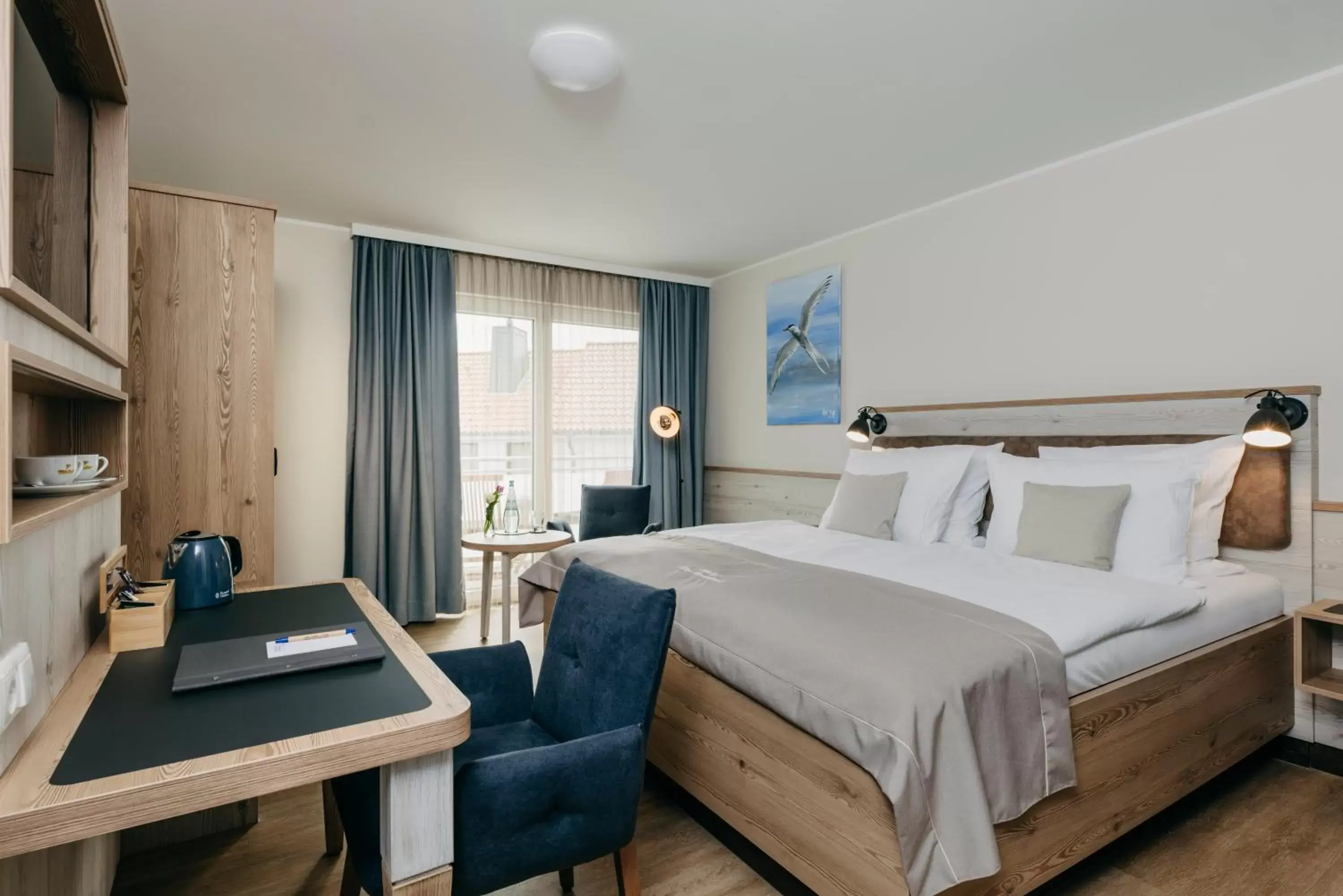 Double Room with Balcony in Hotel Alter Muschelsaal Double Room with Balcony in Hotel Alter Muschelsaal