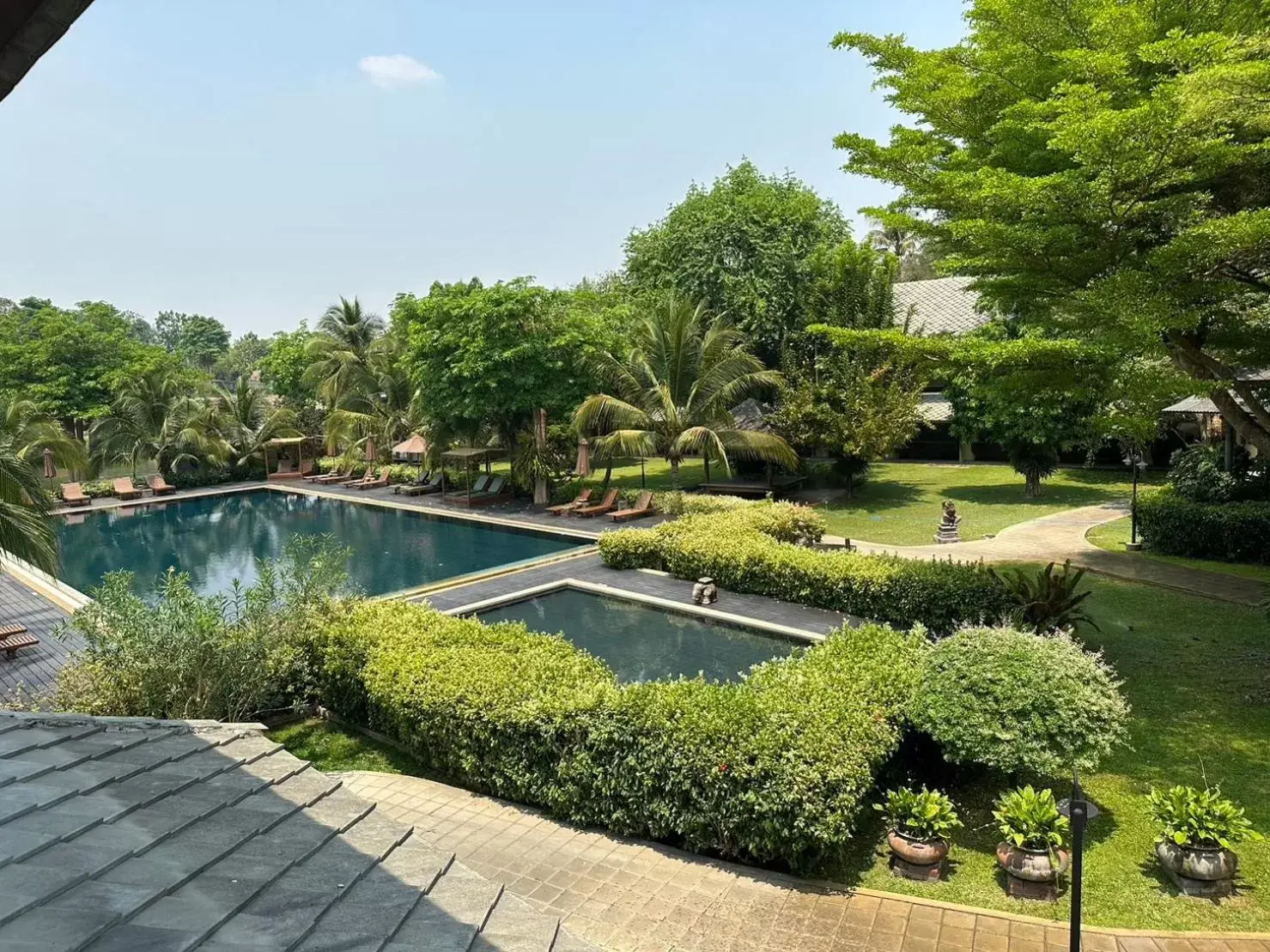 View (from property/room), Swimming Pool in Royal River Kwai Resort and Spa -SHA Extra Plus