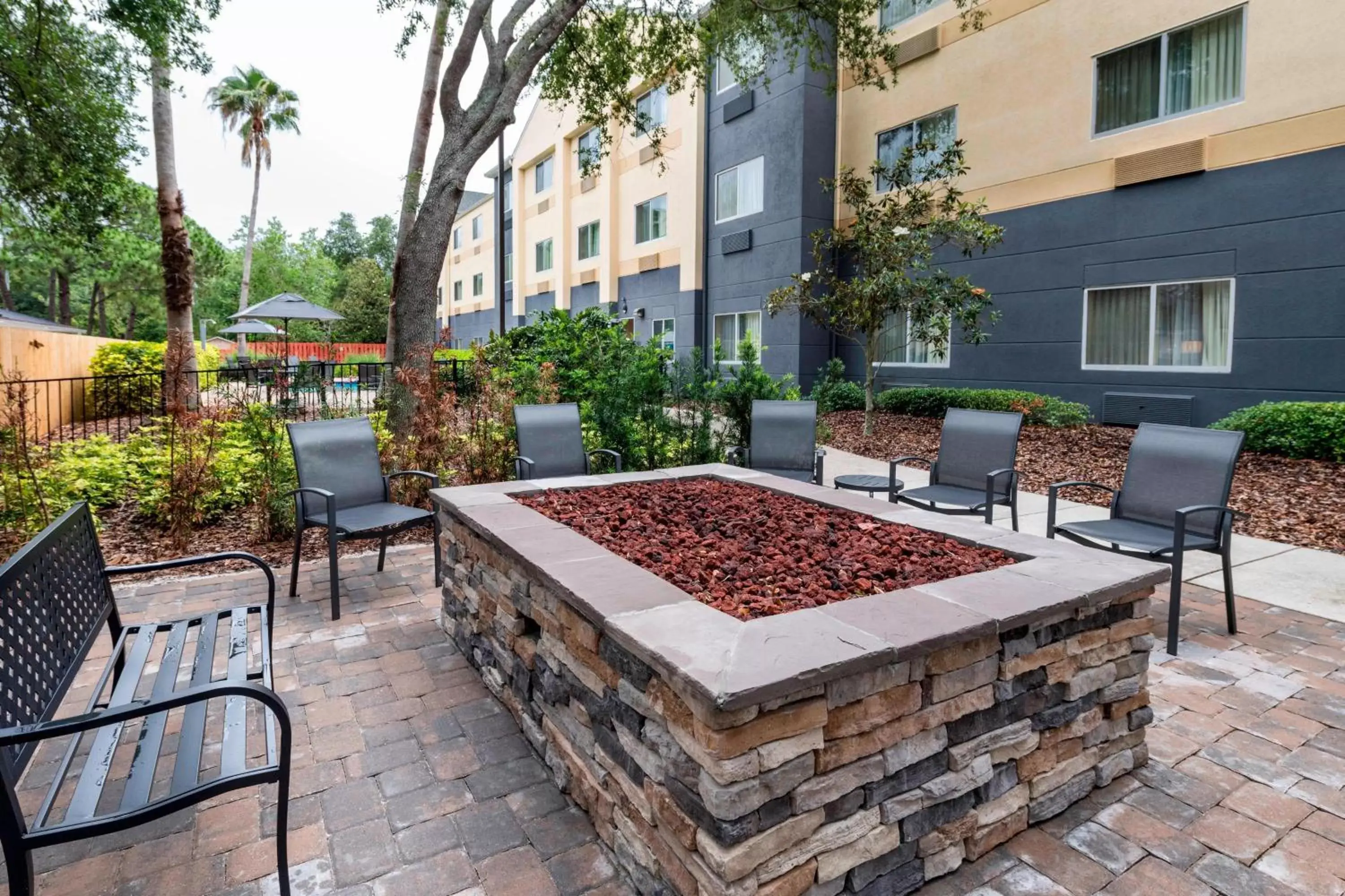 Property building in Fairfield Inn and Suites St Petersburg Clearwater