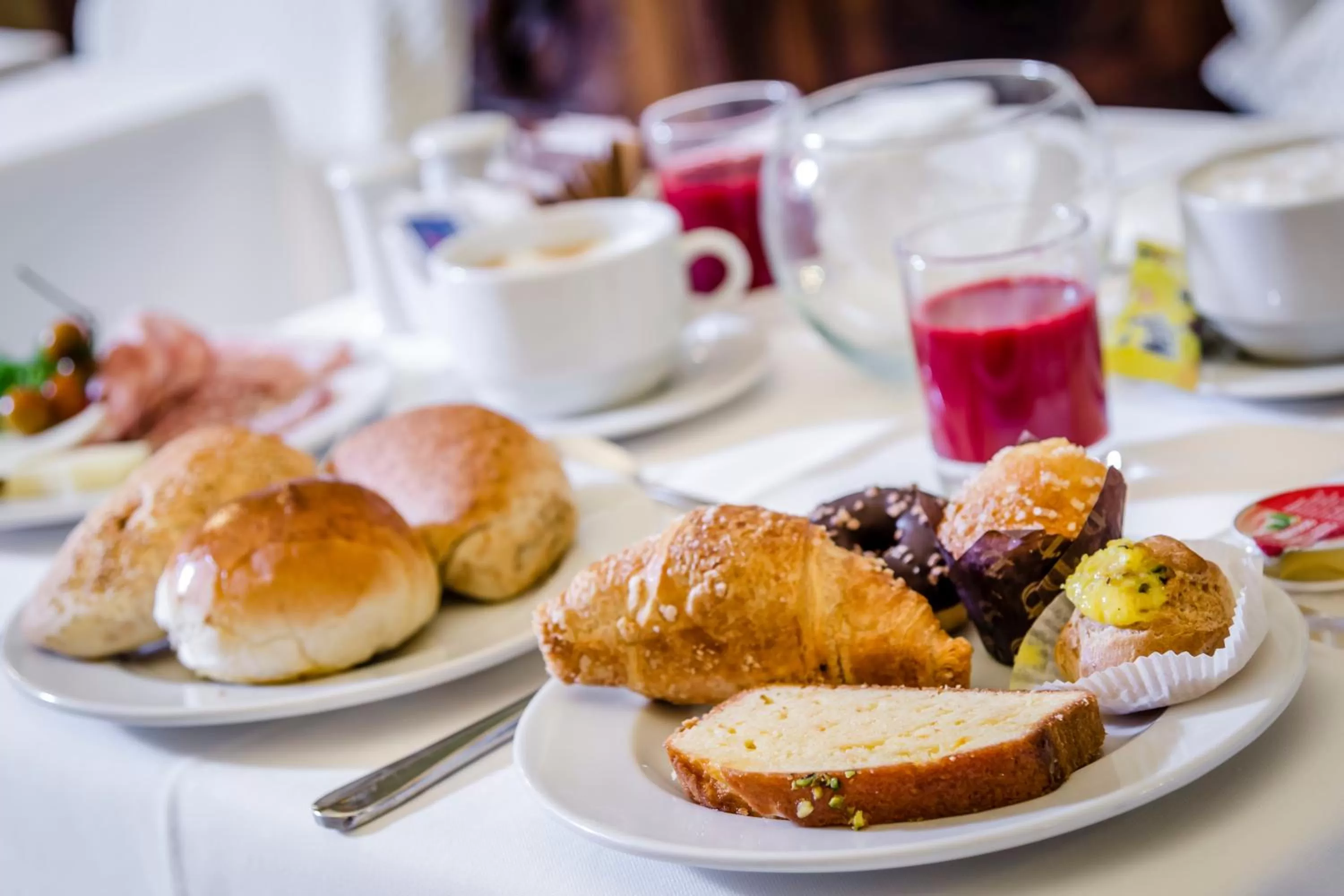 Food close-up in Eurostars Centrale Palace Hotel